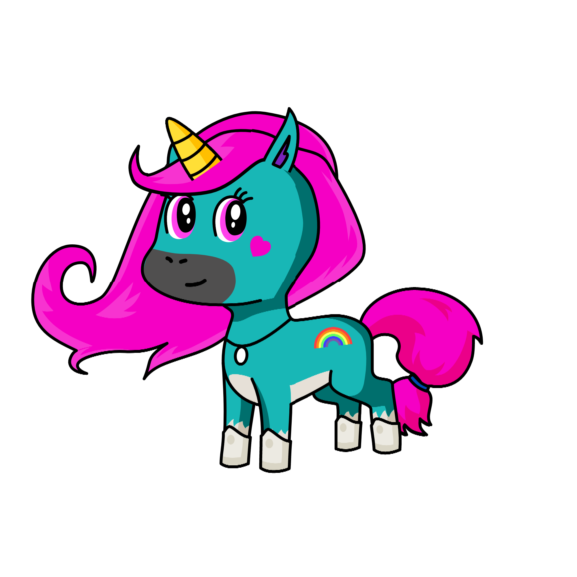 Loli, the unicorn