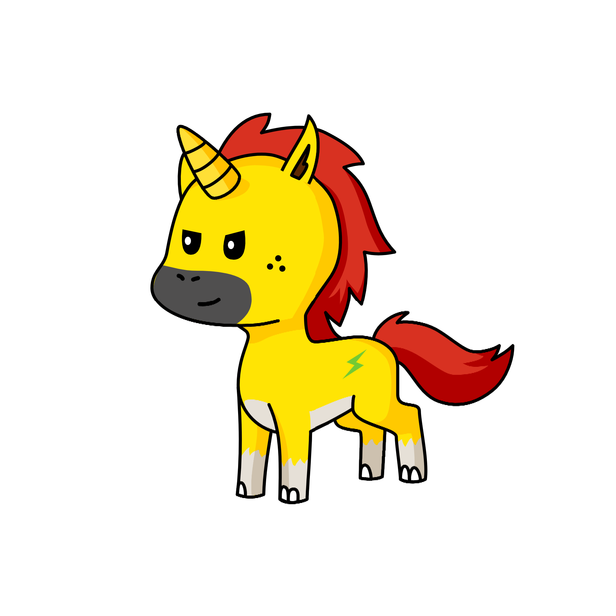 Trueno, the unicorn