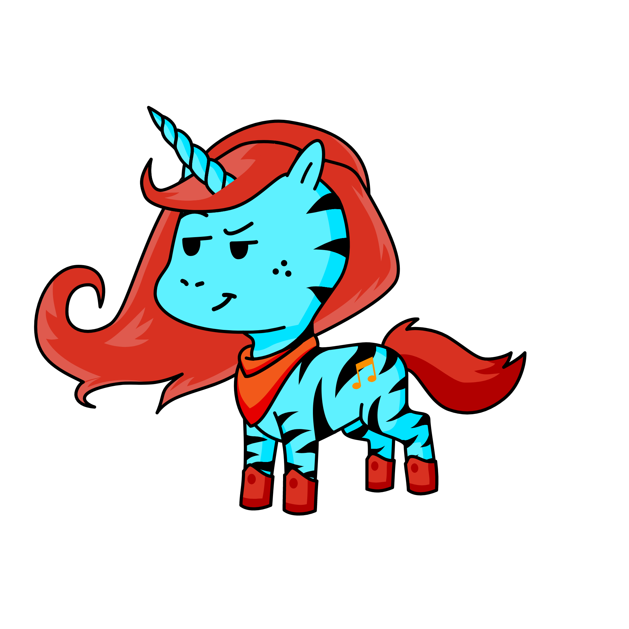Lonely, the unicorn