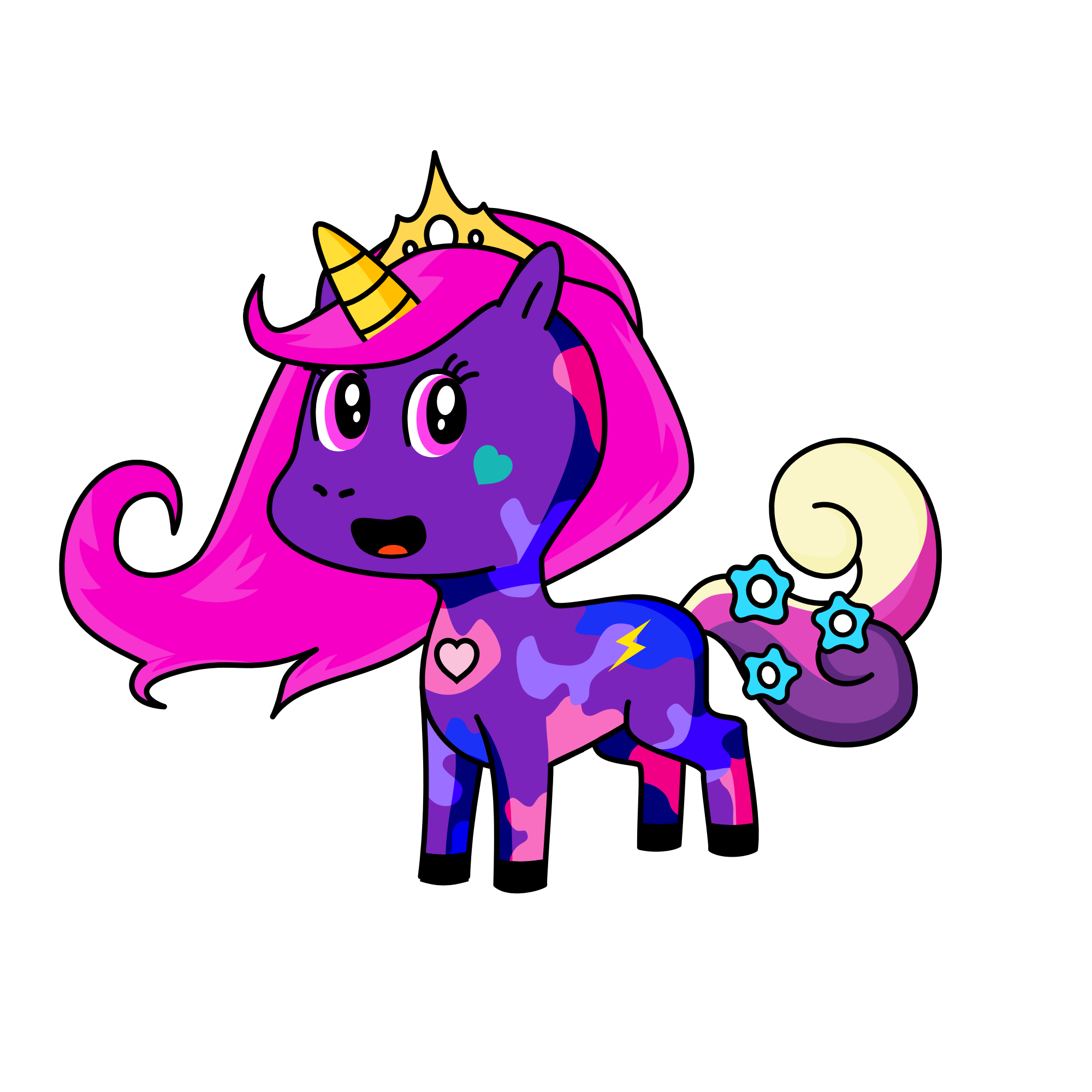 Unicornio, the unicorn