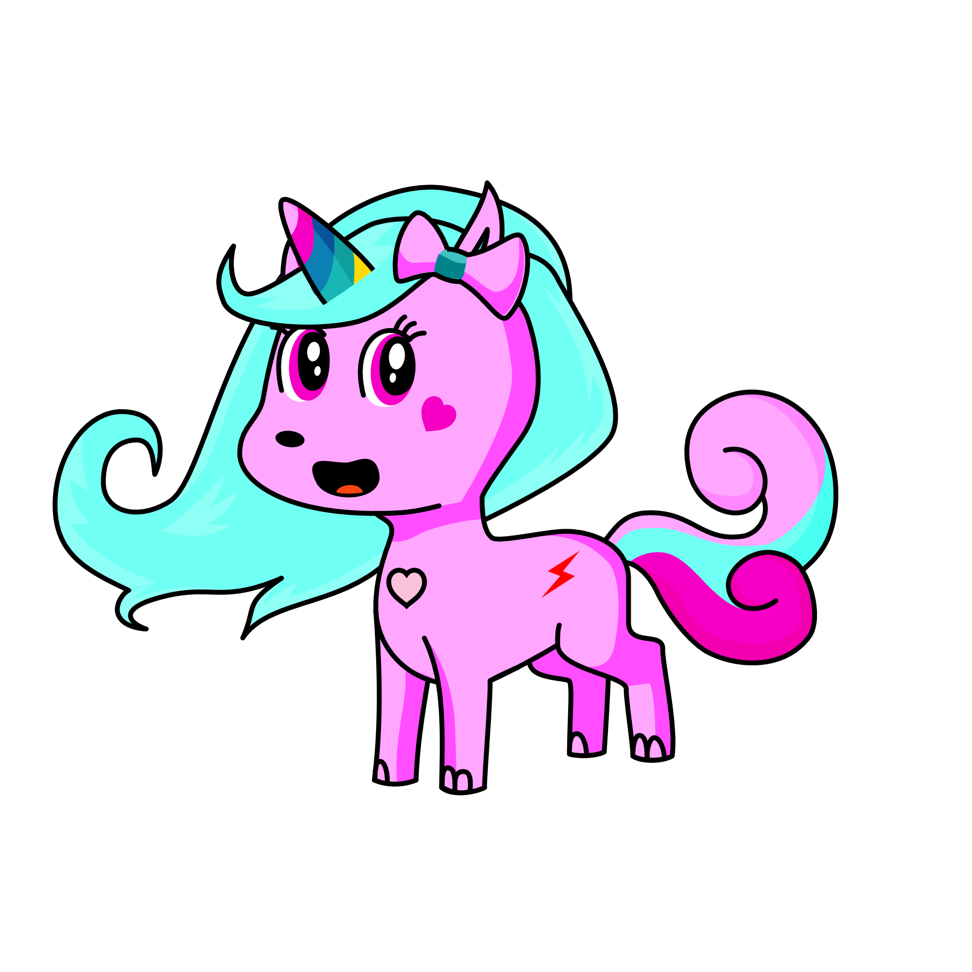 Thunder, the unicorn