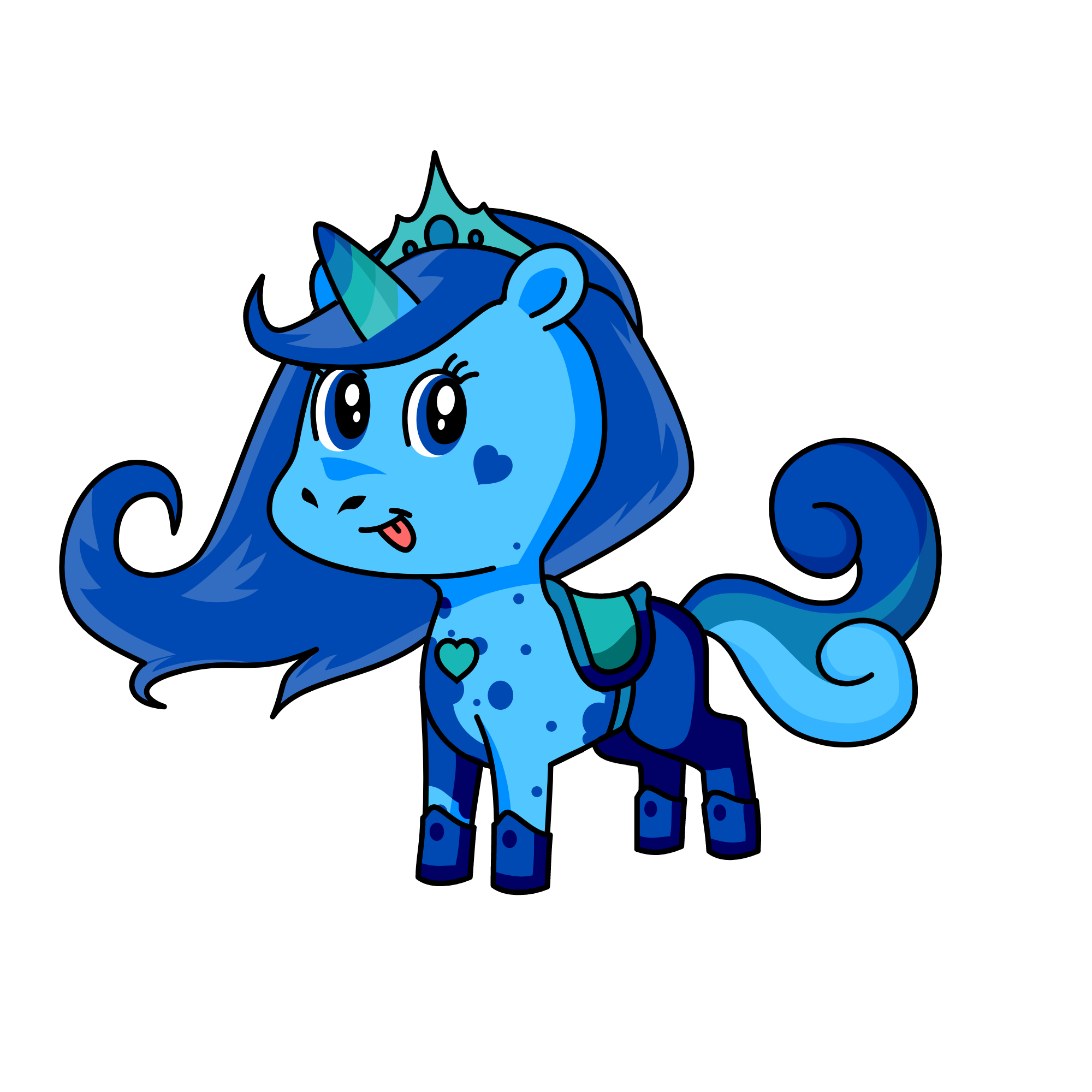 Oceania, the unicorn