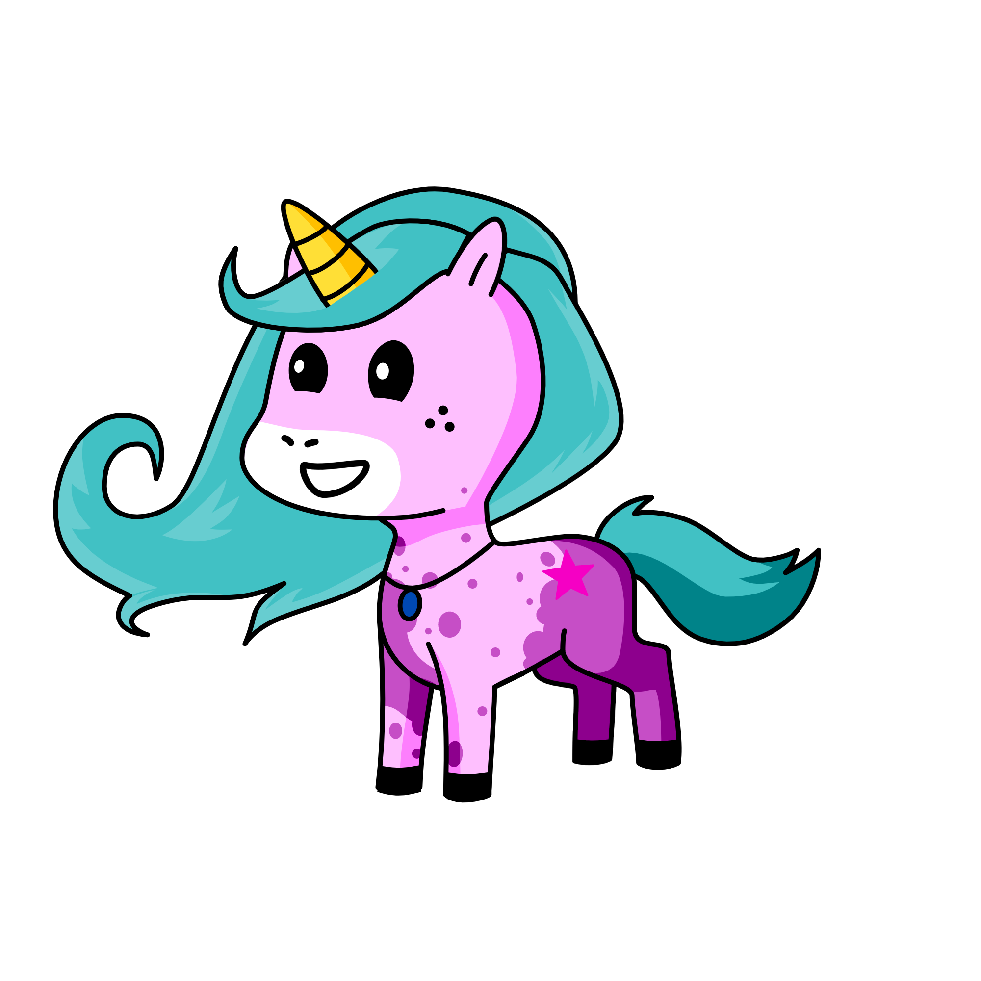 blaze, the unicorn