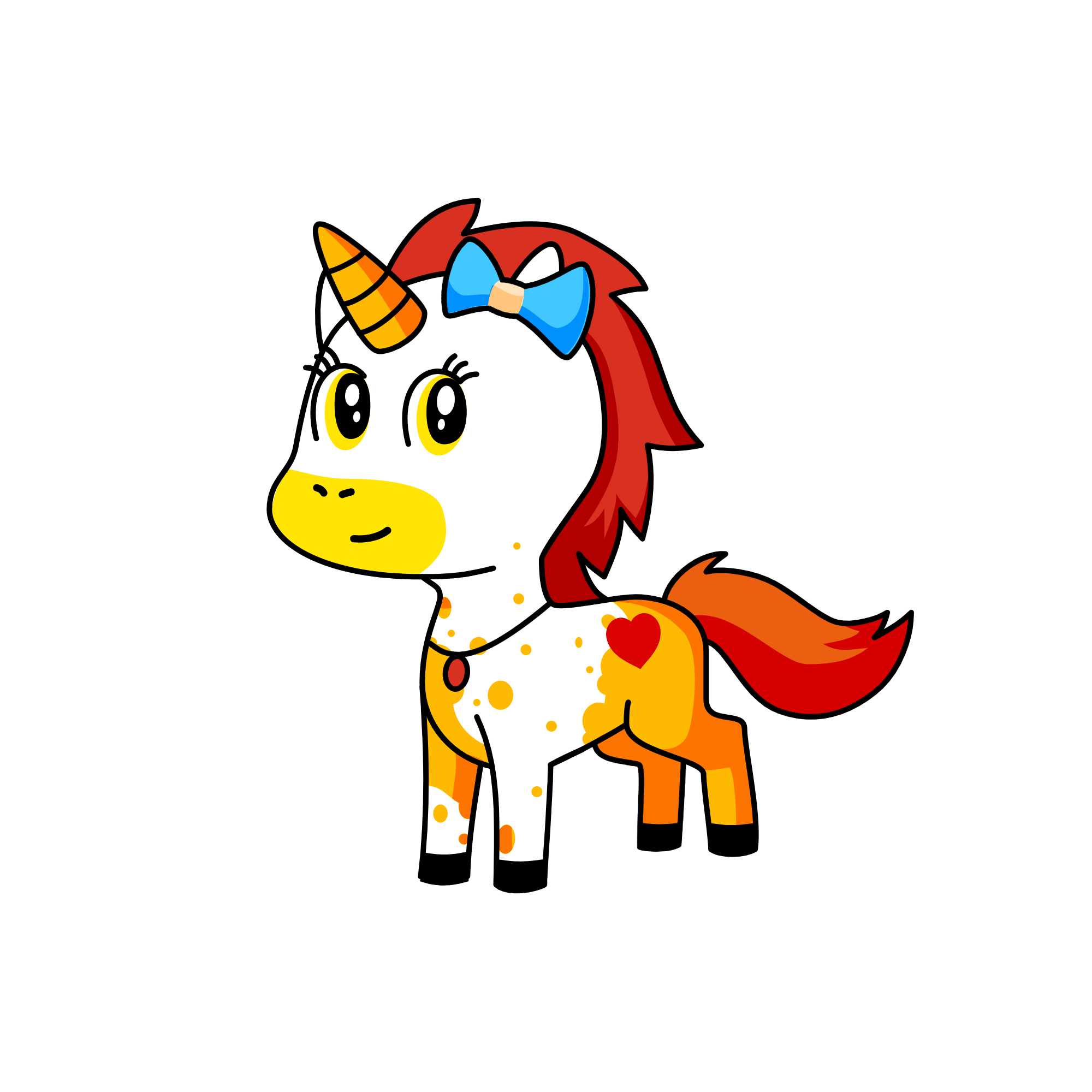 Sunshine, the unicorn