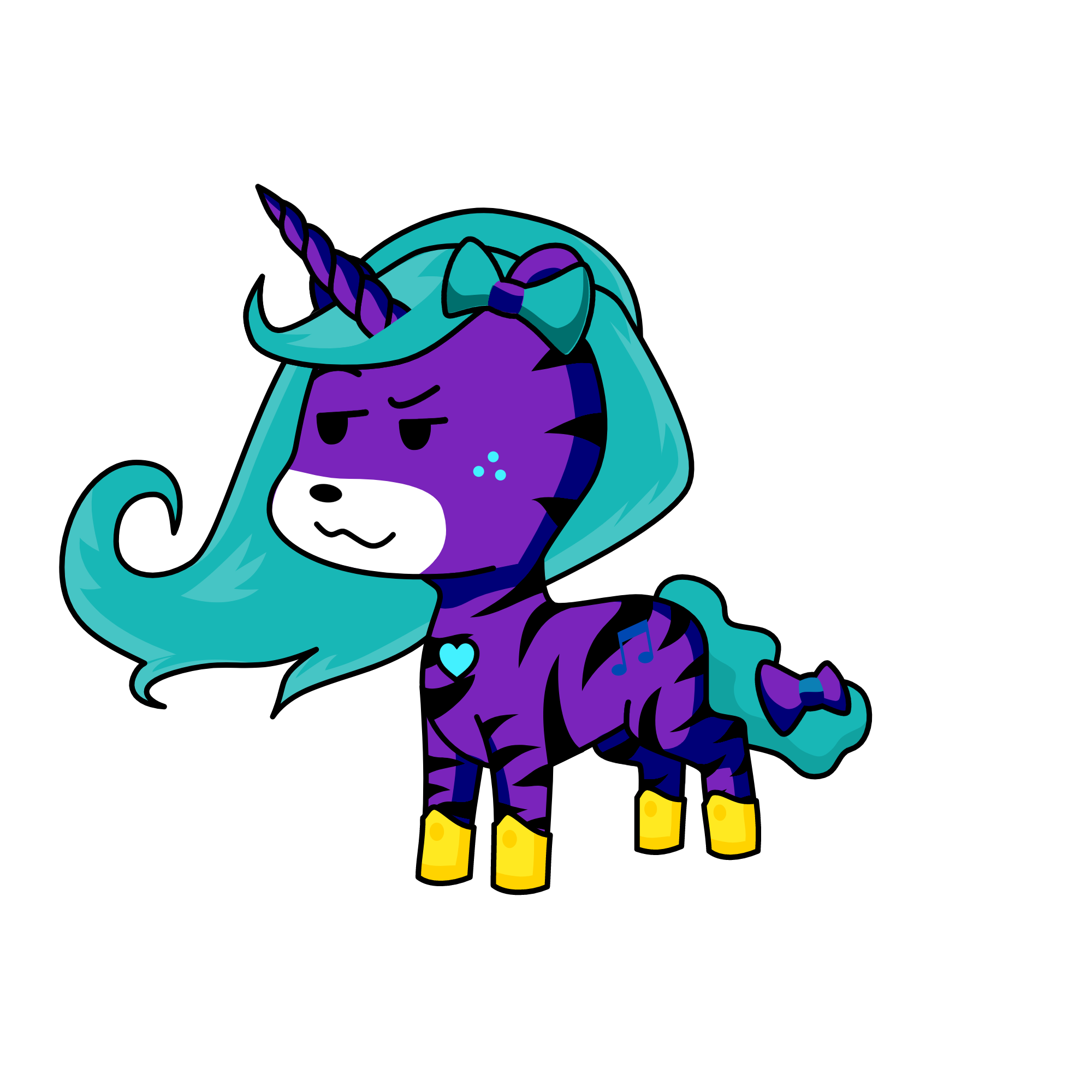 Luna, the unicorn