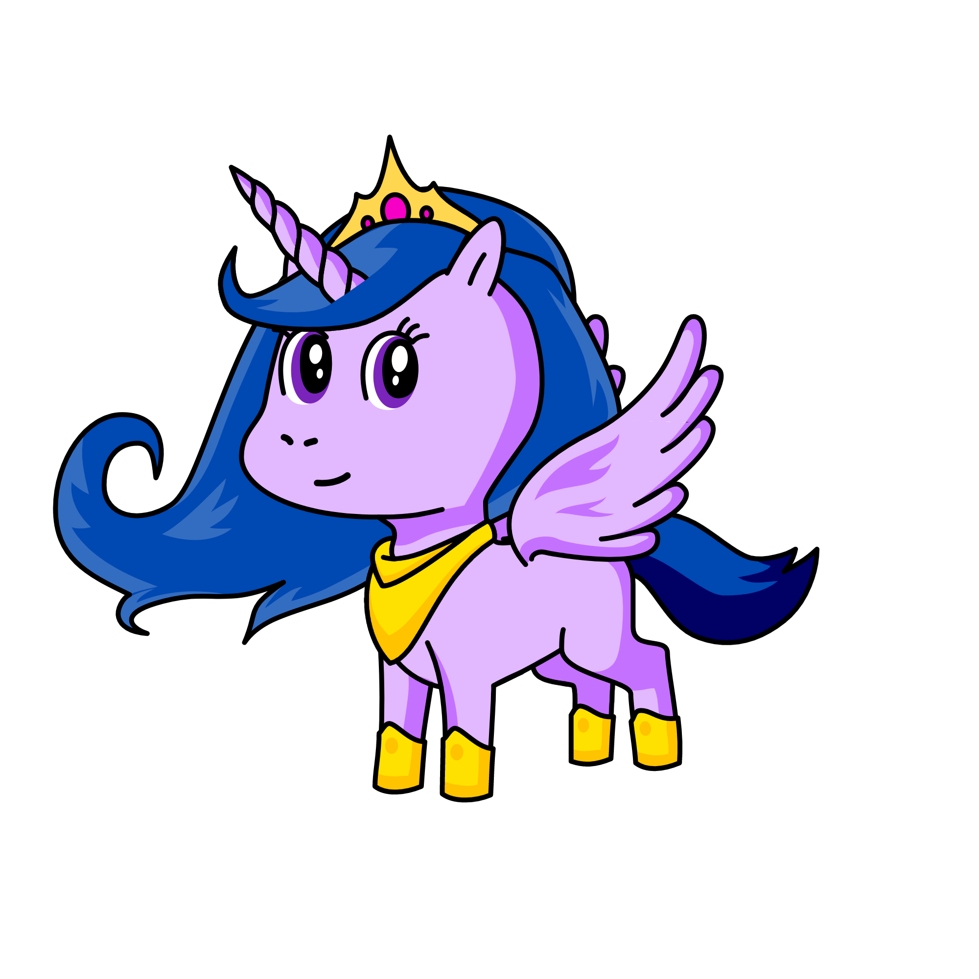 Future twilight sparkle, the unicorn