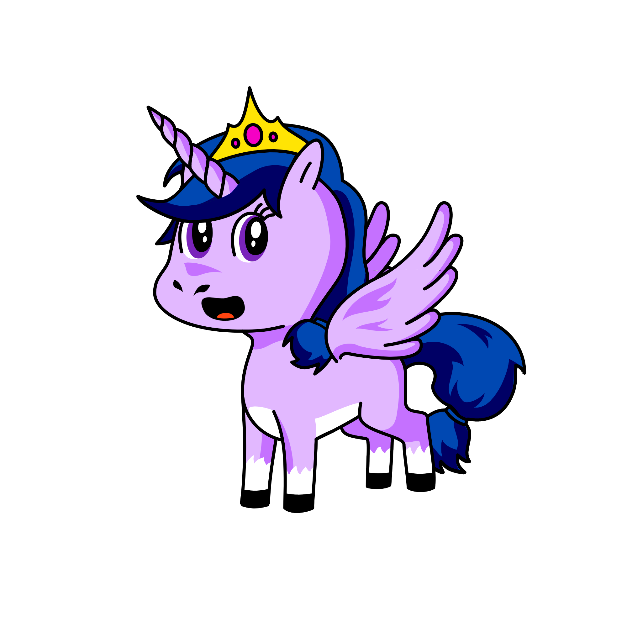 Princess twilight sparkle, the unicorn