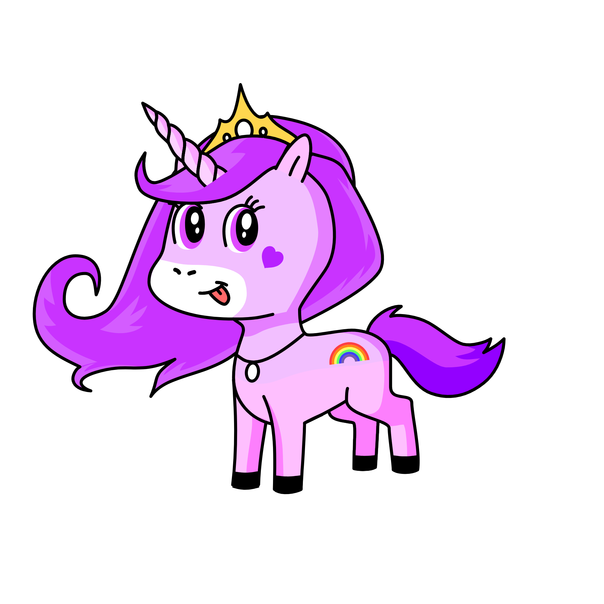 Princess Tiara, the unicorn
