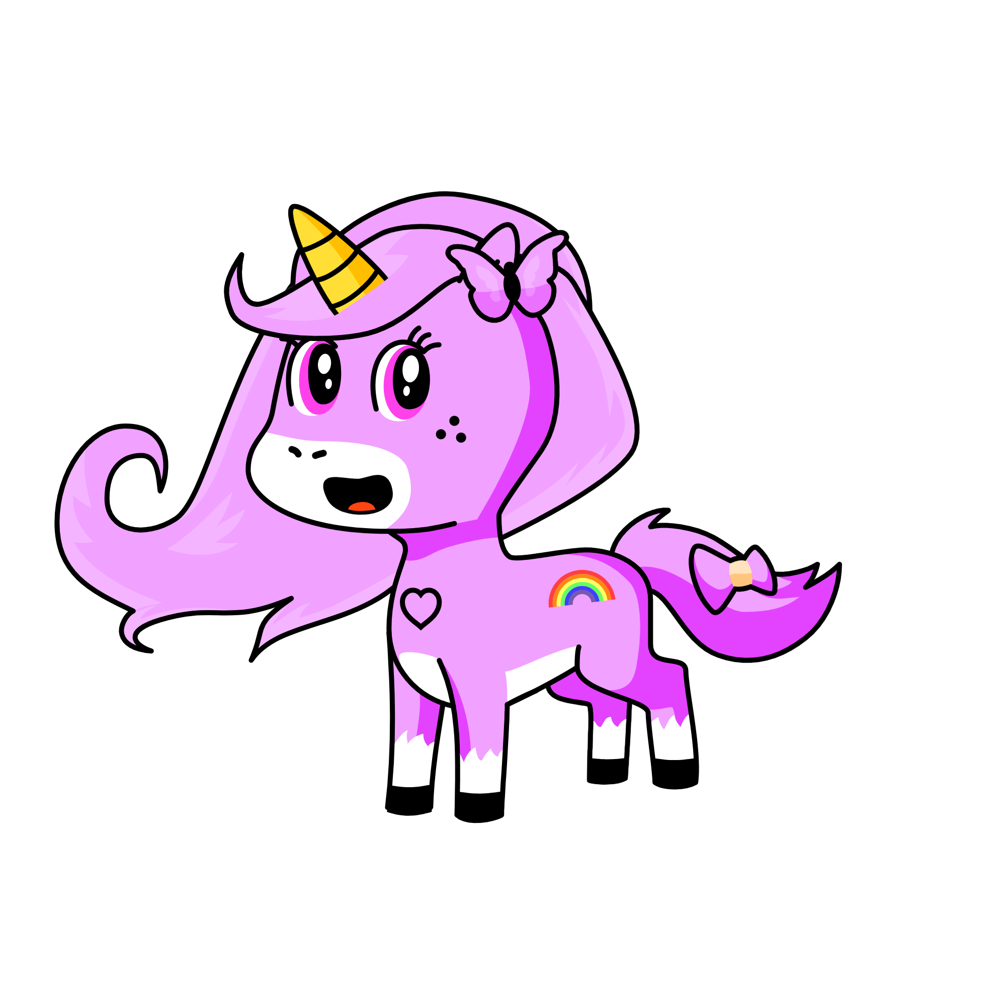 Pareen , the unicorn