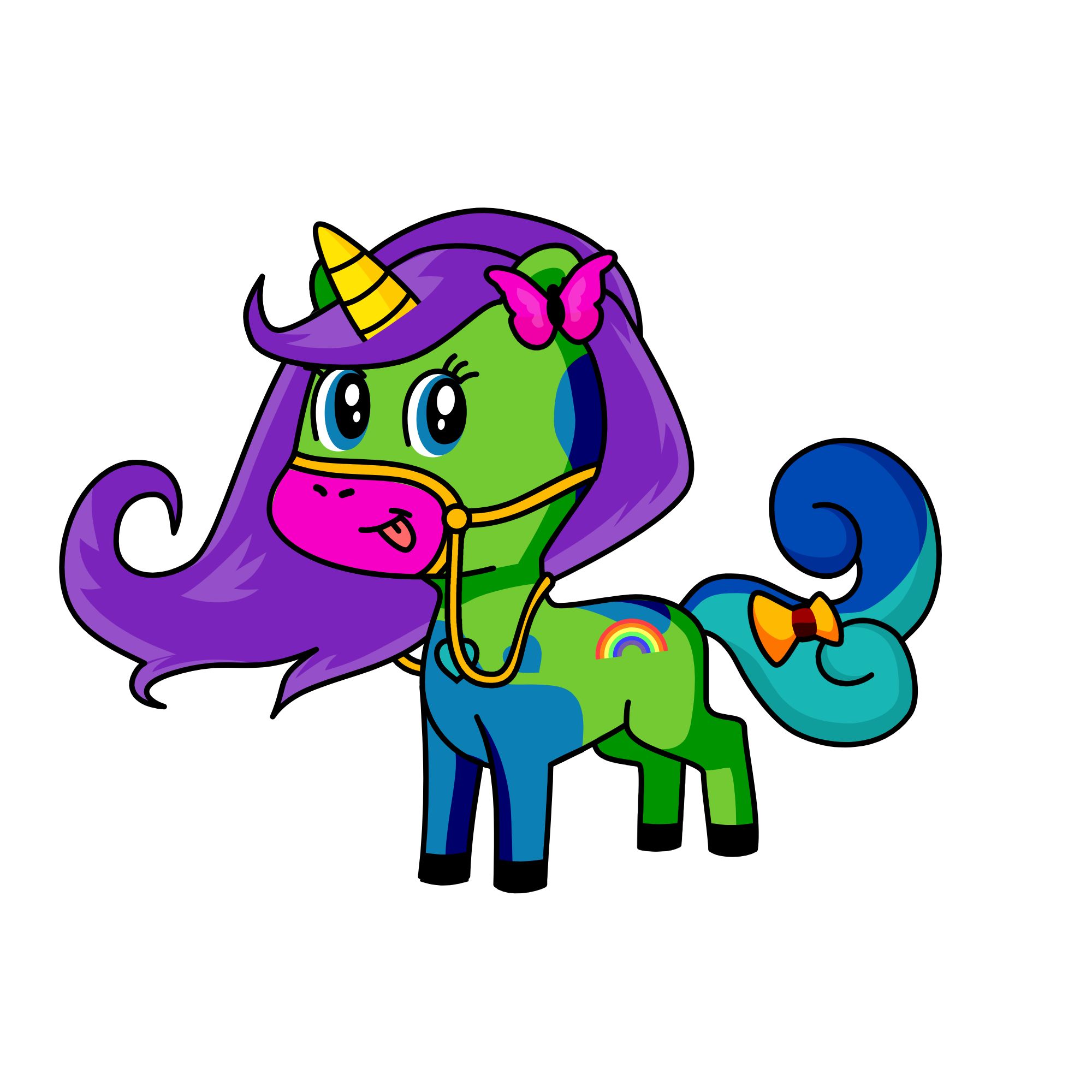 Trisha , the unicorn
