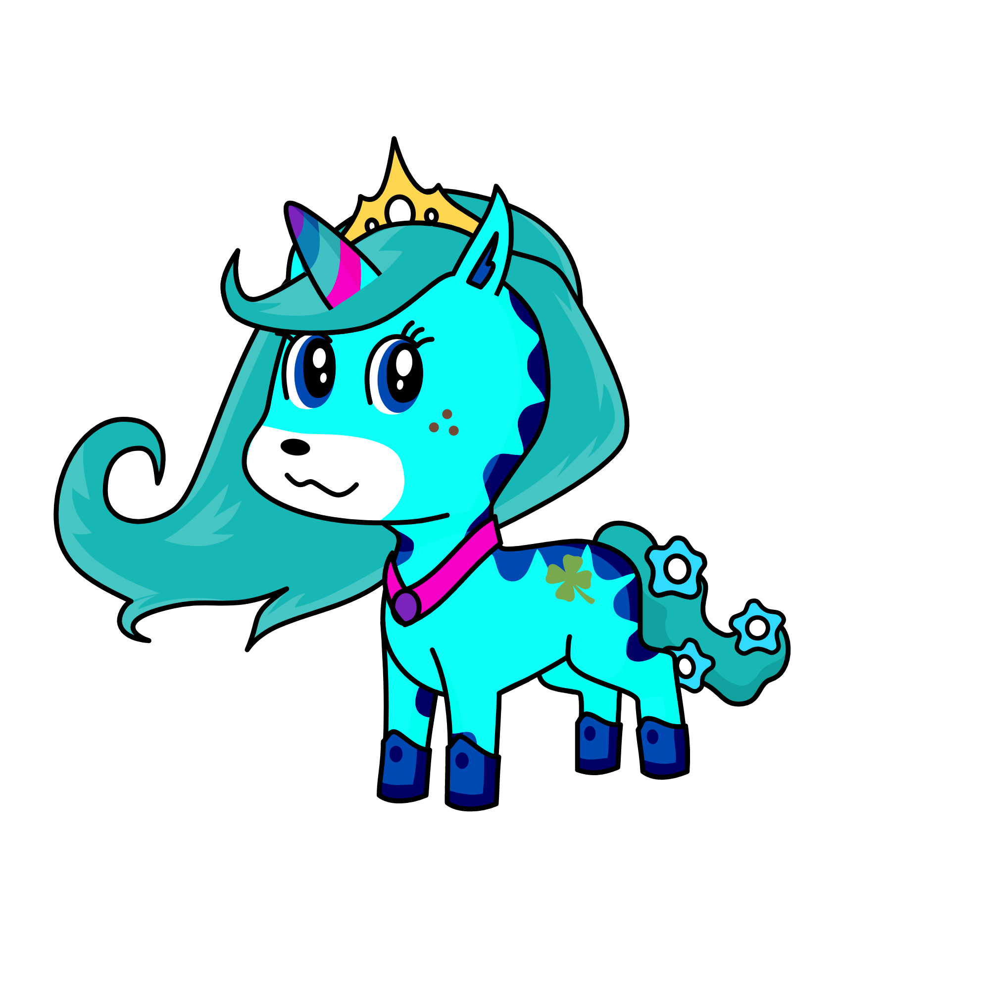 victorine, the unicorn
