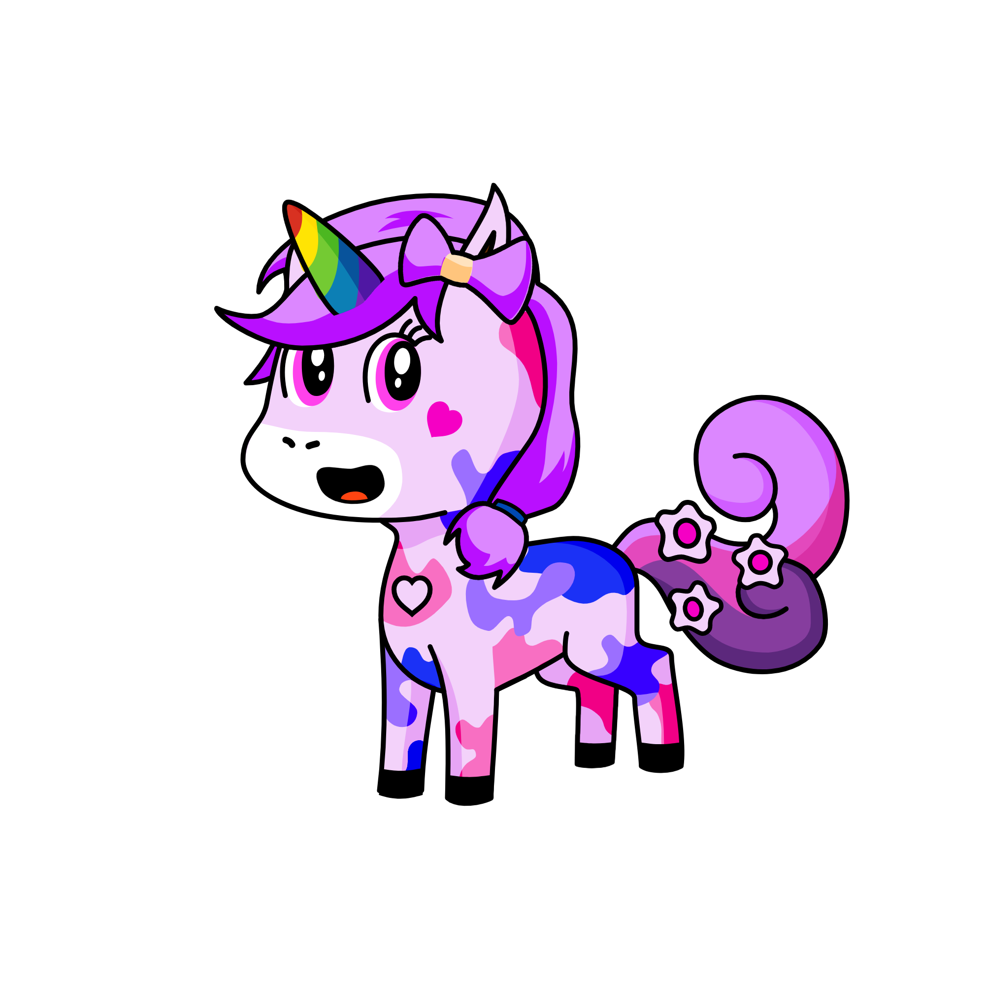 pinky, the unicorn