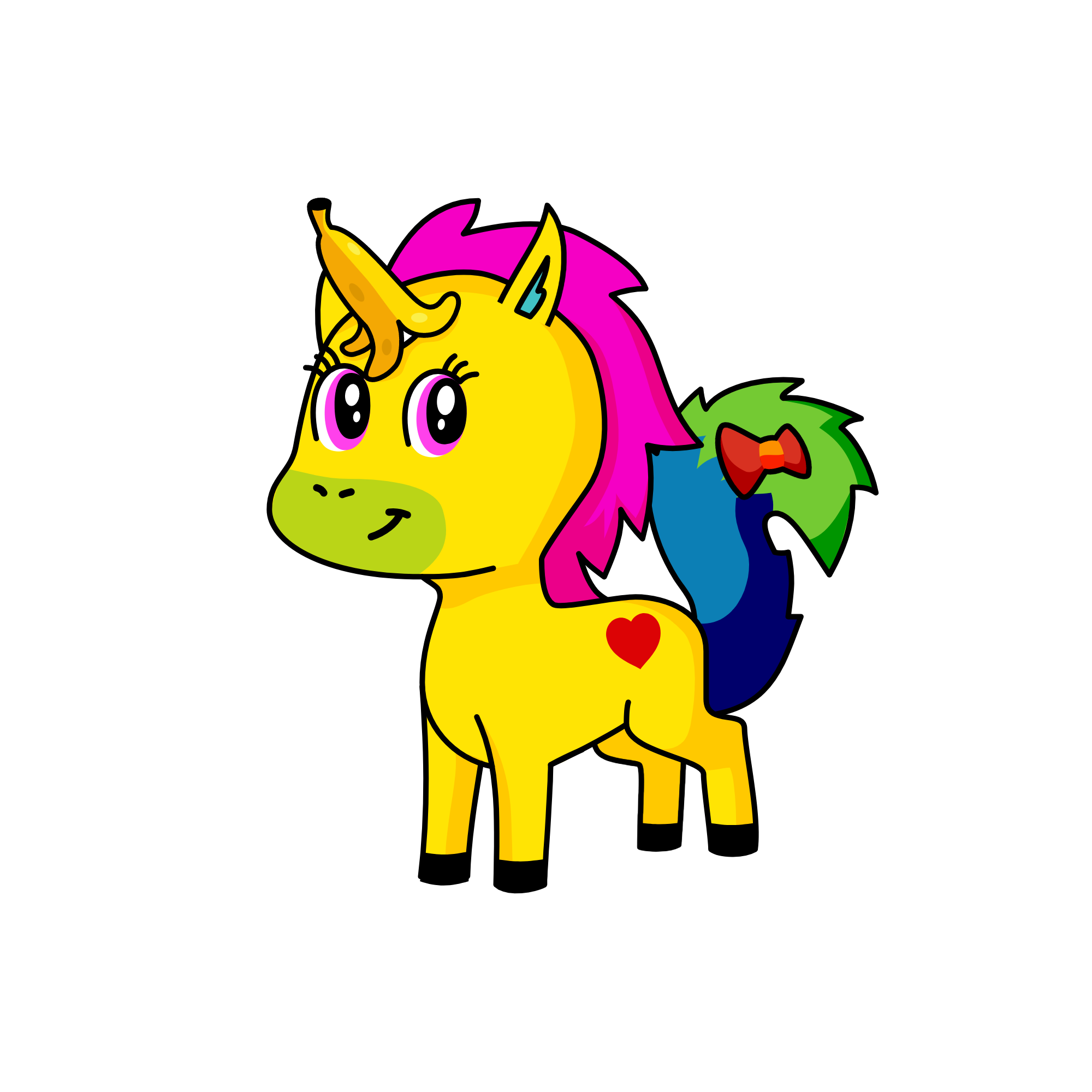banana split, the unicorn