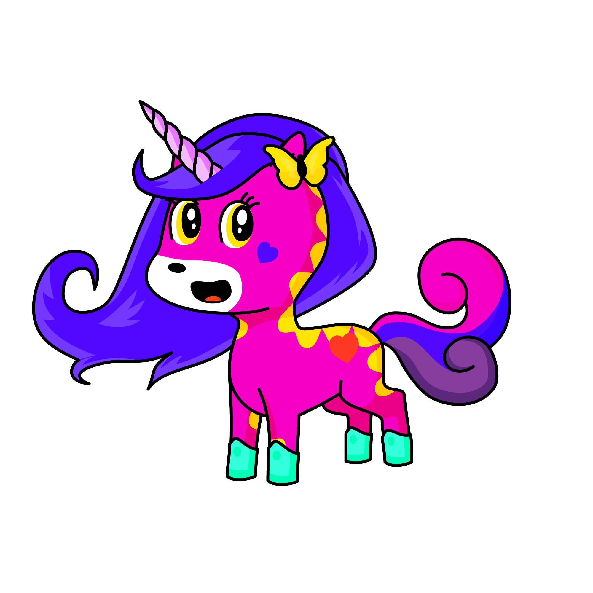 Lilly, the unicorn