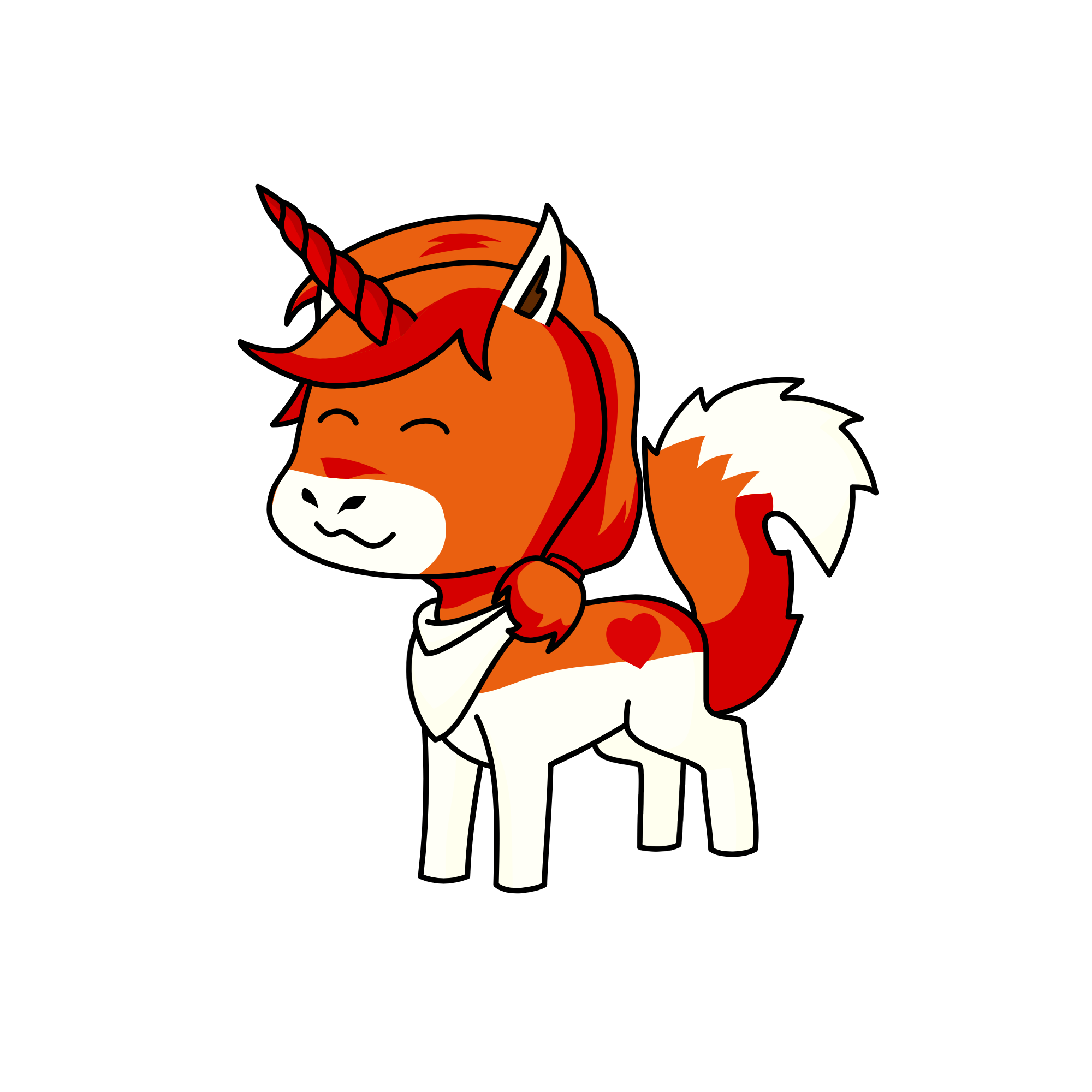 Foxy, the unicorn