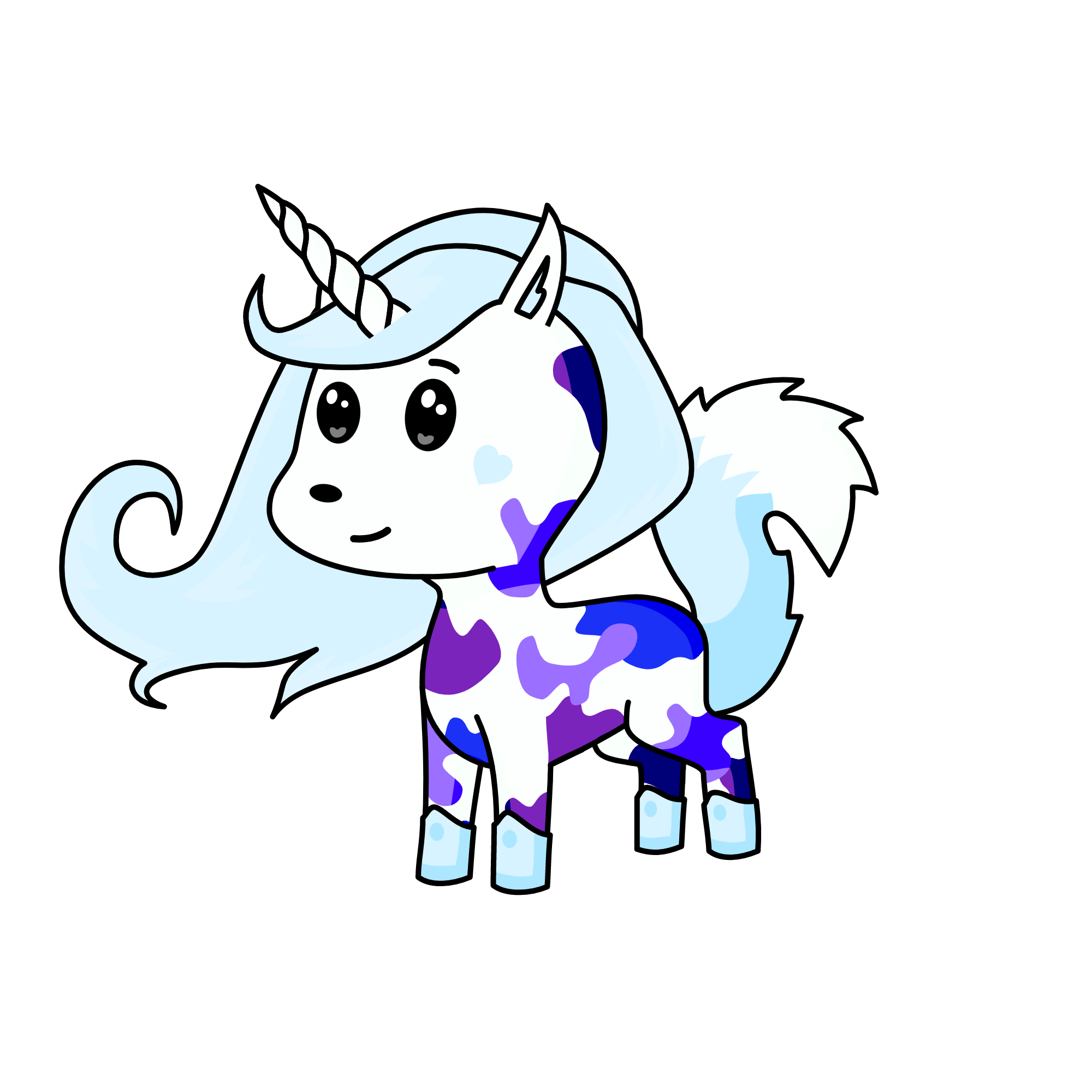Icely, the unicorn