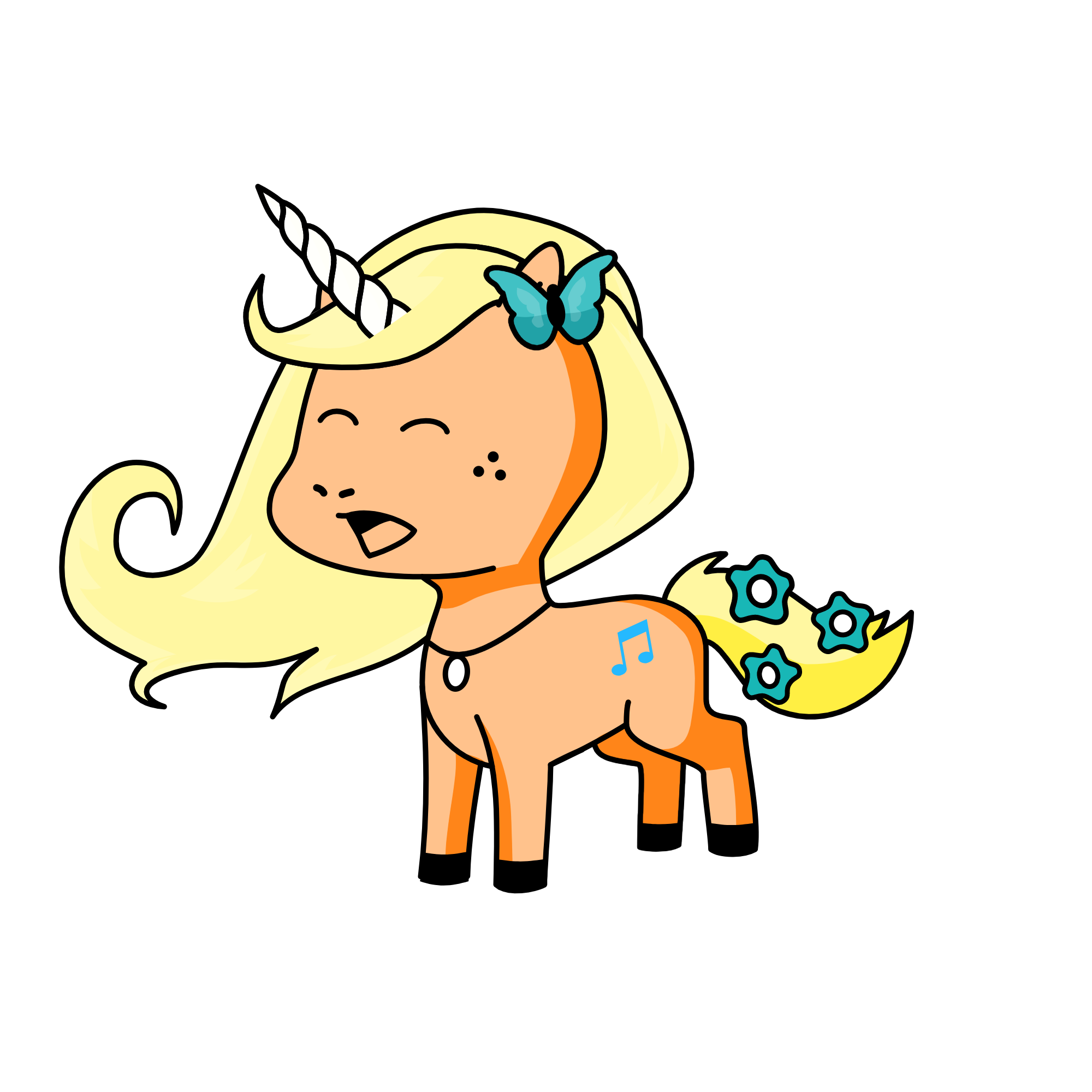 Ingrid Michlesin as a younicorn(drum rolls pleas by the one the only quote girl!!!), the unicorn