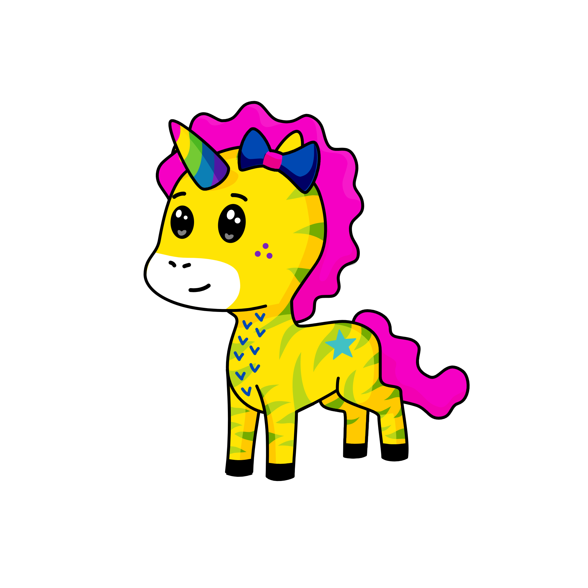 Lilly, the unicorn