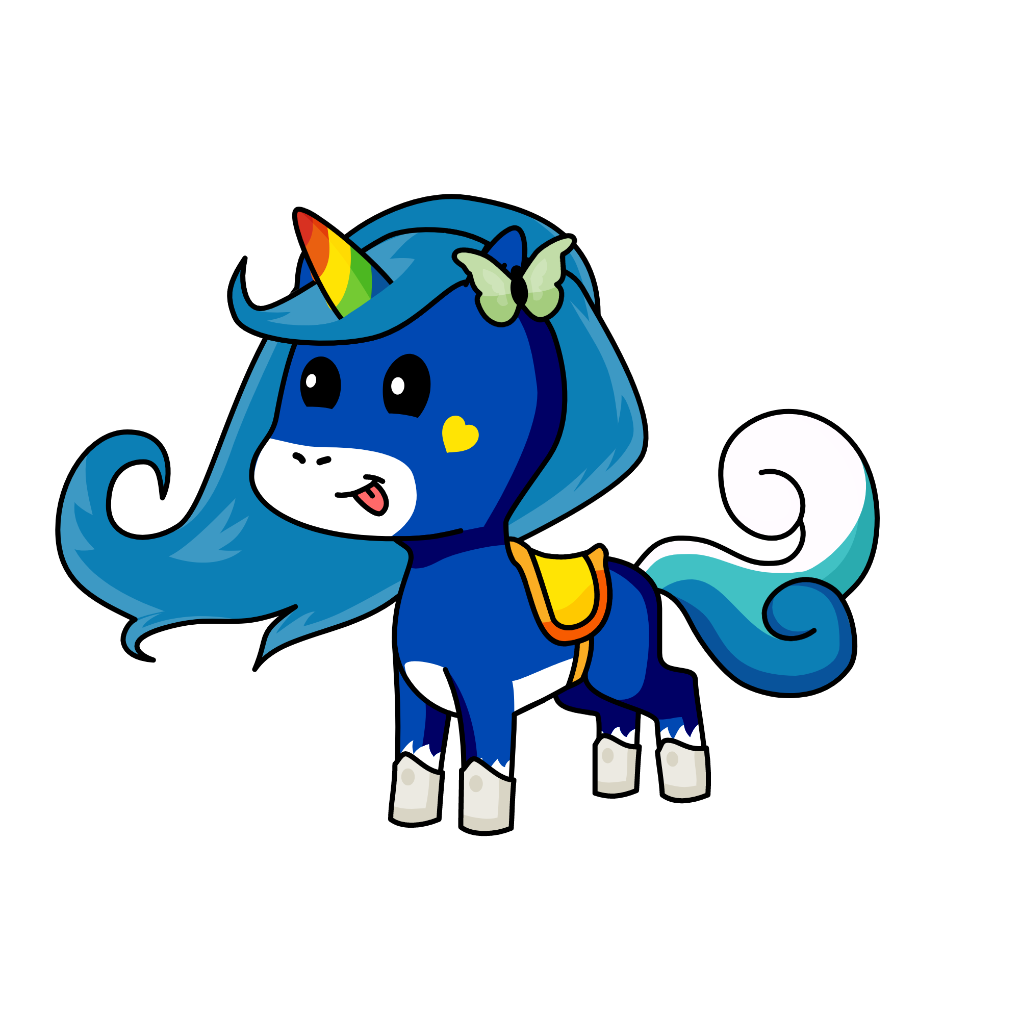 Night, the unicorn