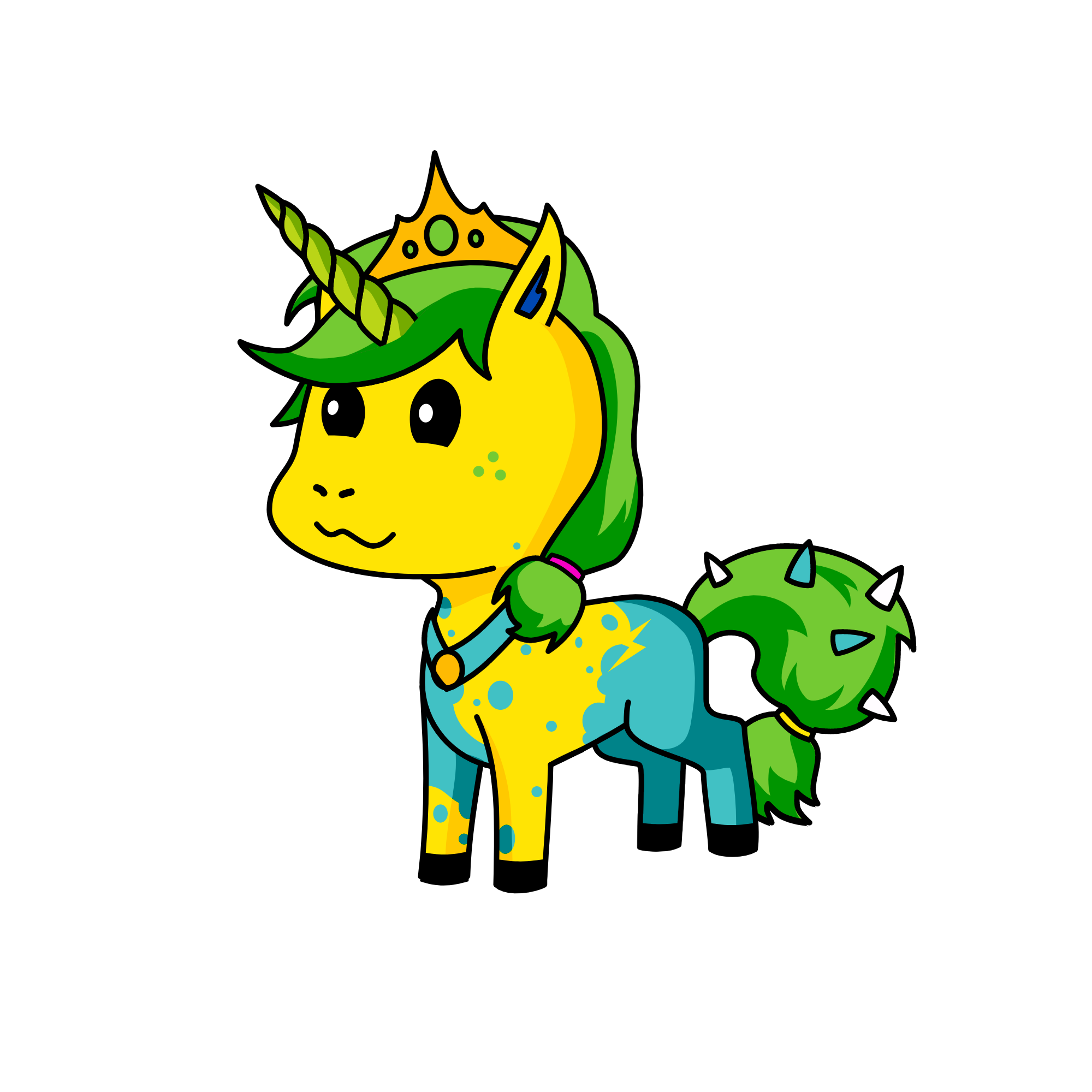 Pradery, the unicorn