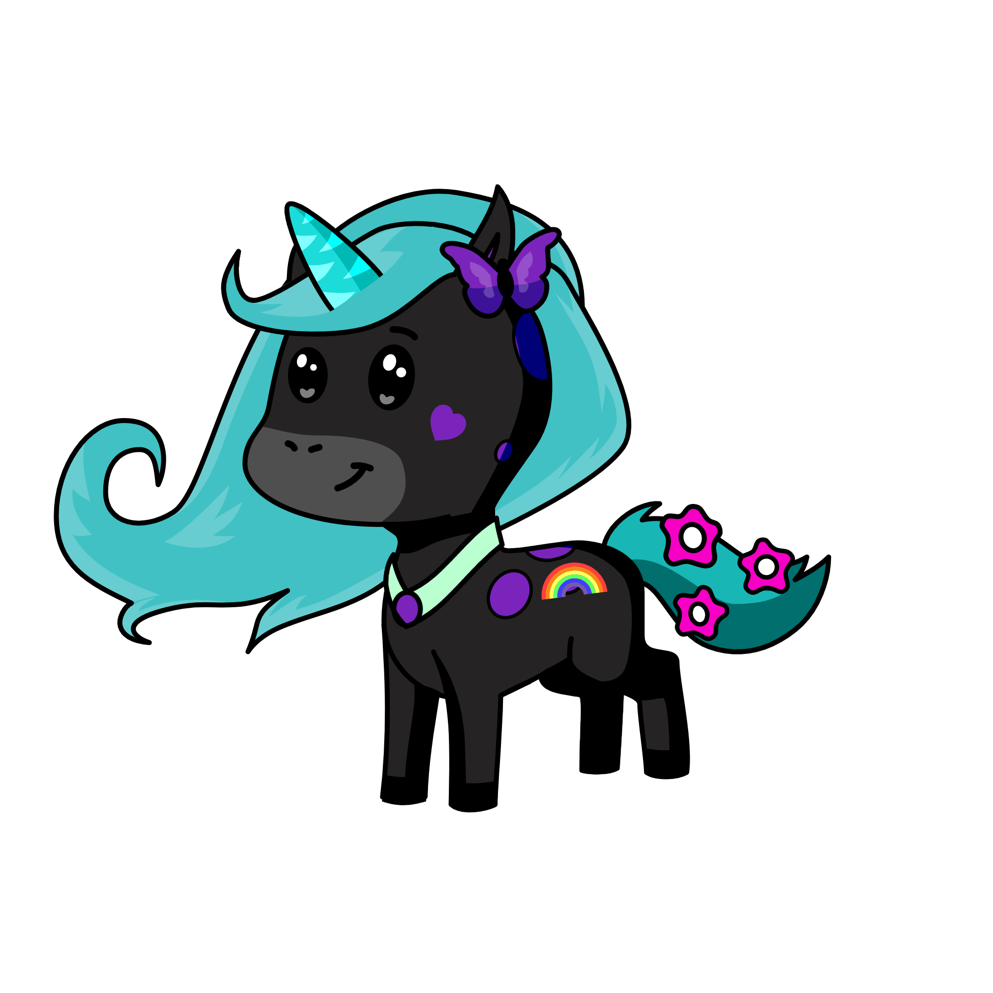 Delight, the unicorn