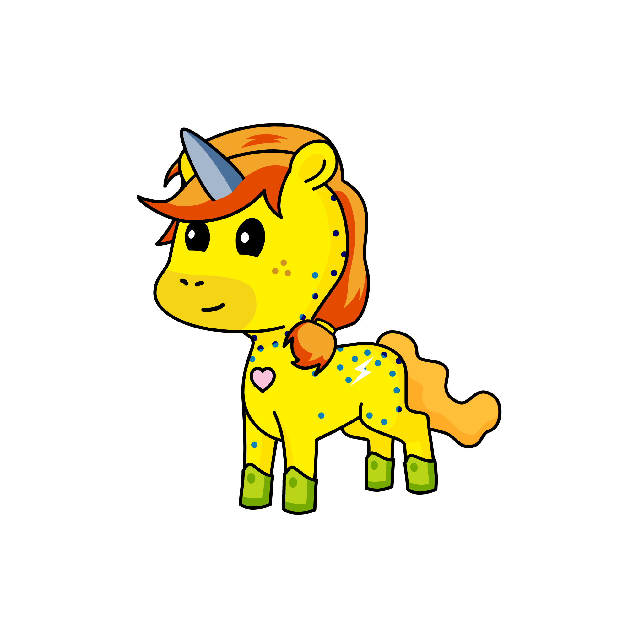 Pepa, the unicorn