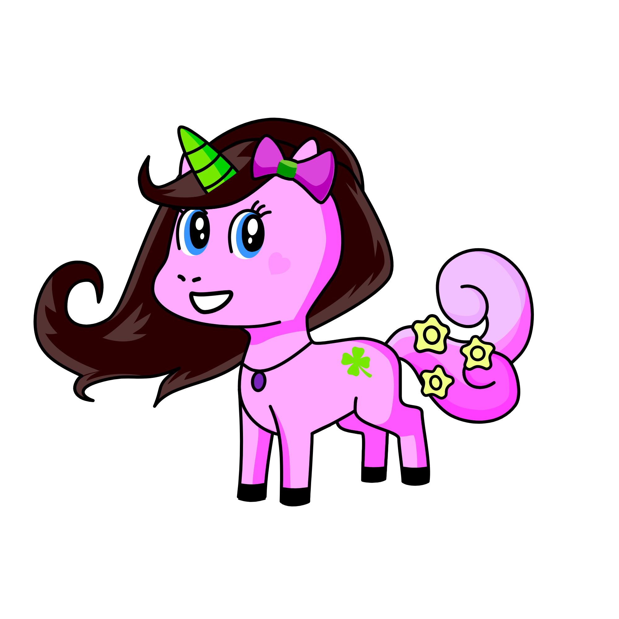 Isa, the unicorn