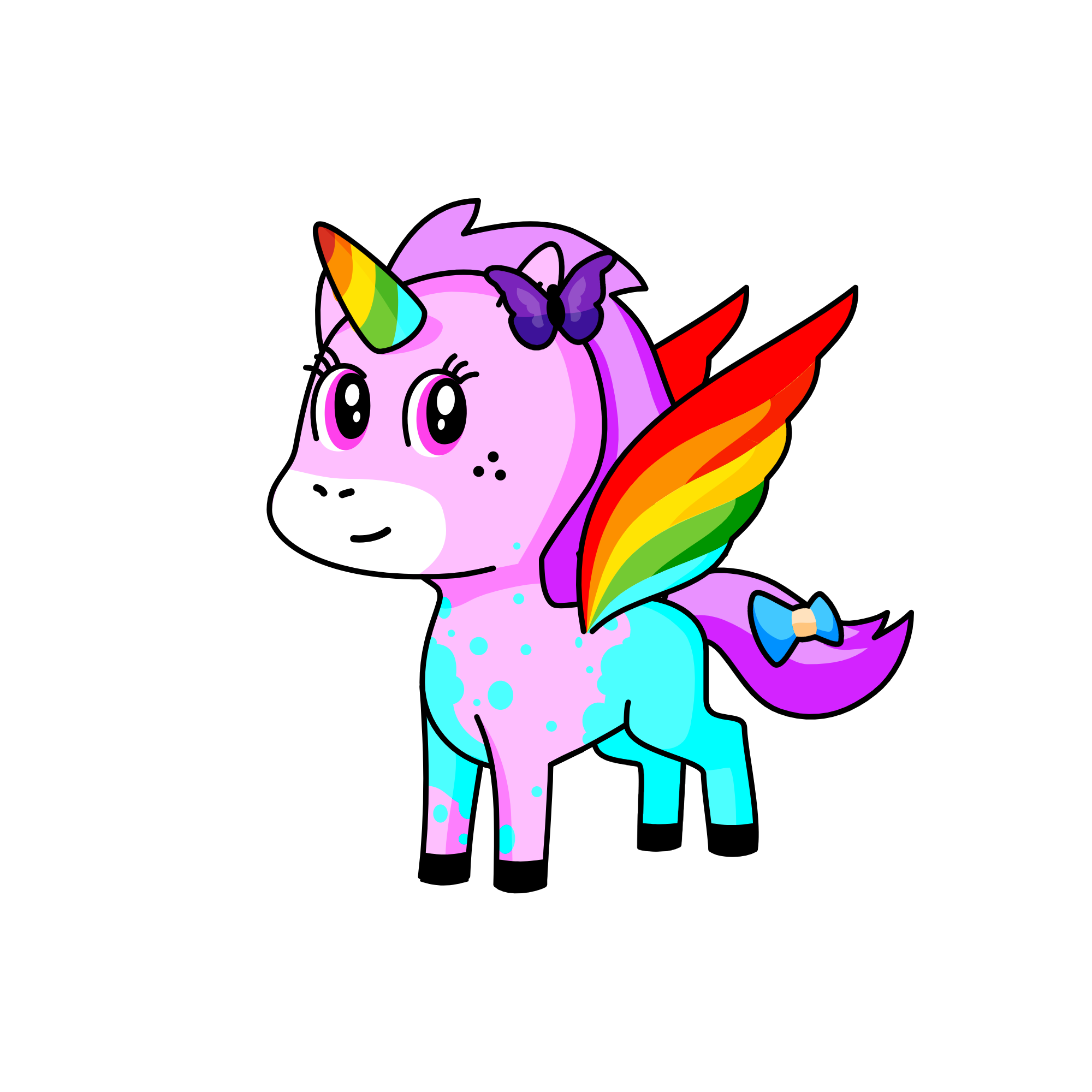 Tiara , the unicorn