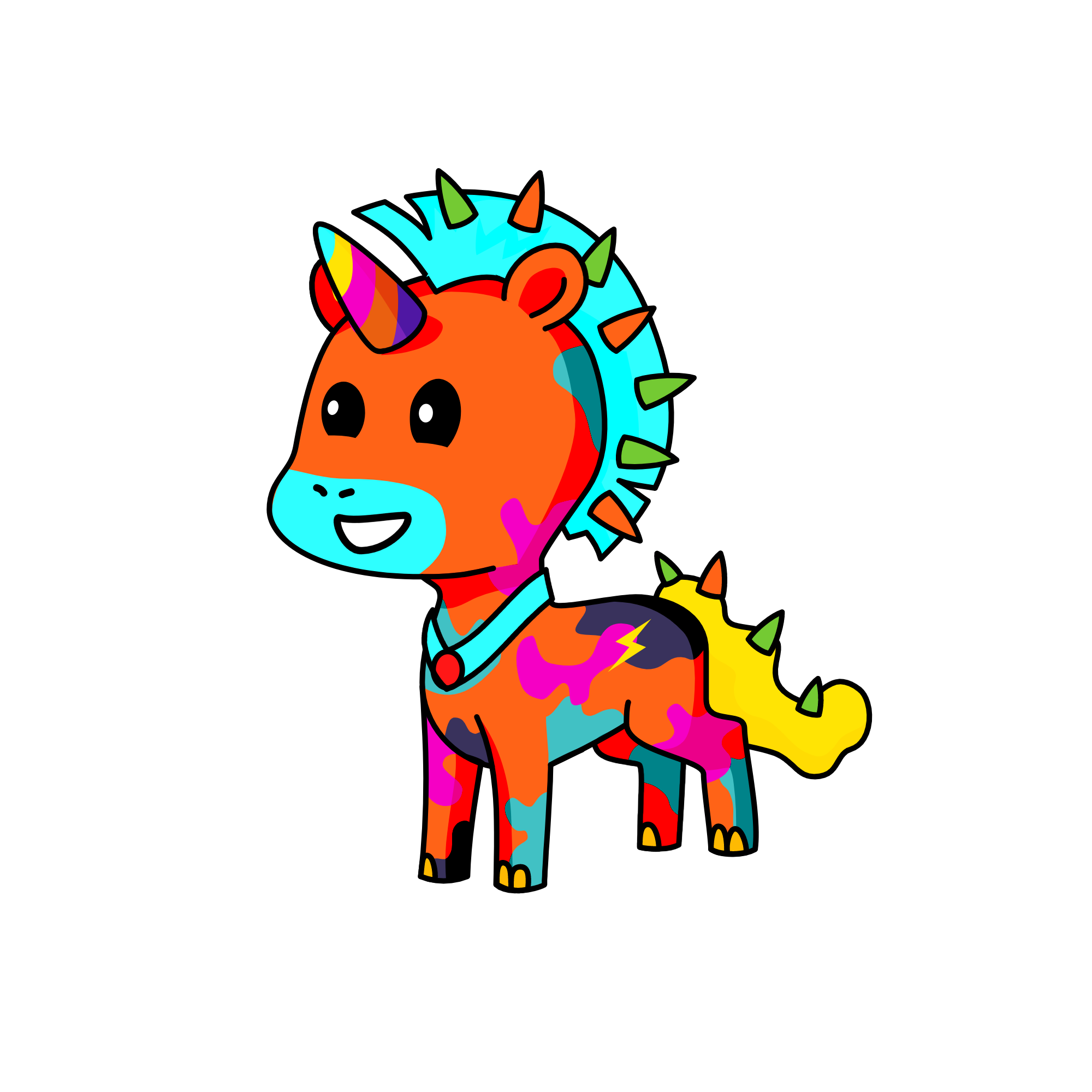 Flash, the unicorn