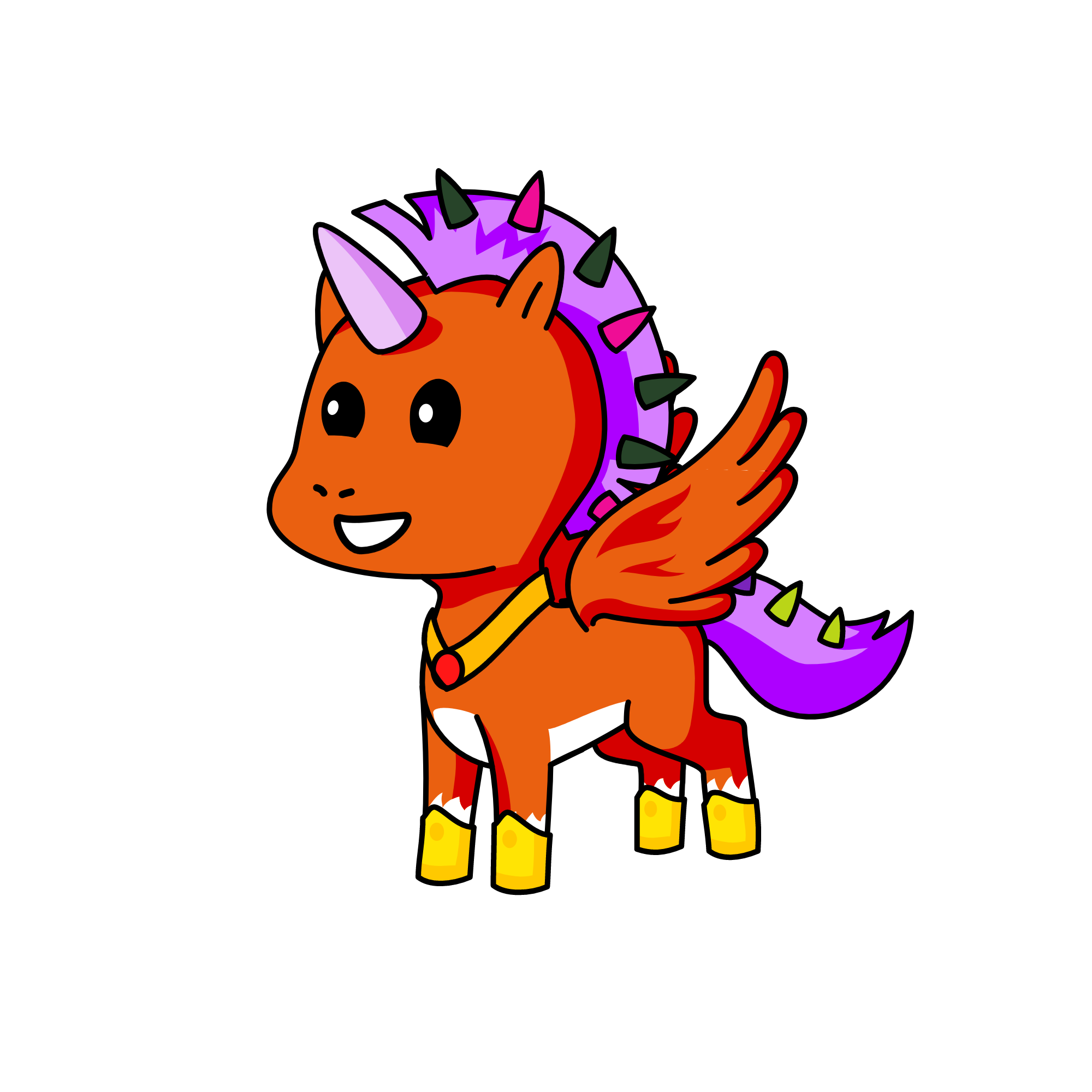 Flash, the unicorn
