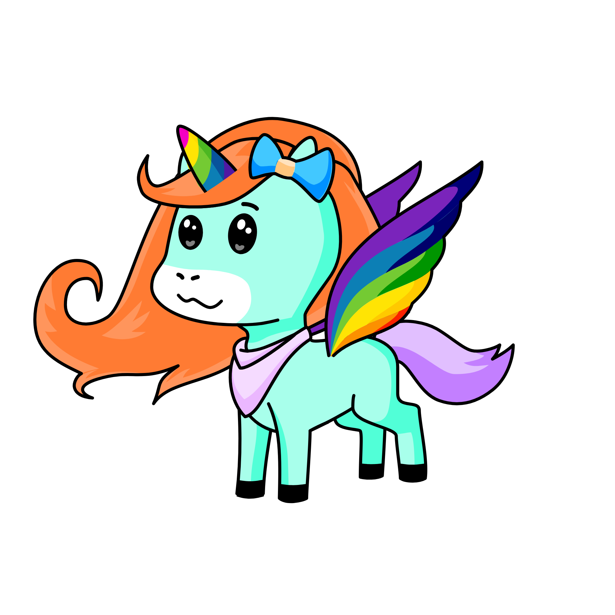 BUTTERFLY, the unicorn