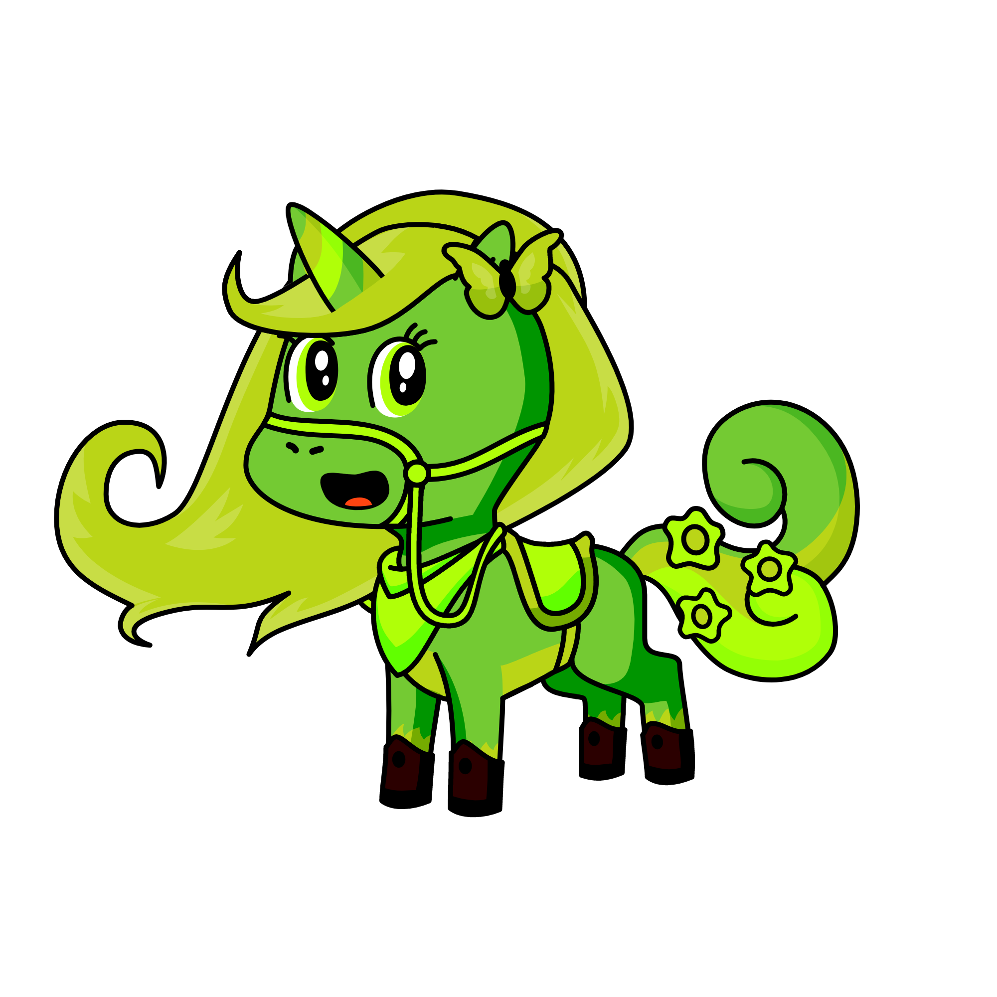 Grass, the unicorn