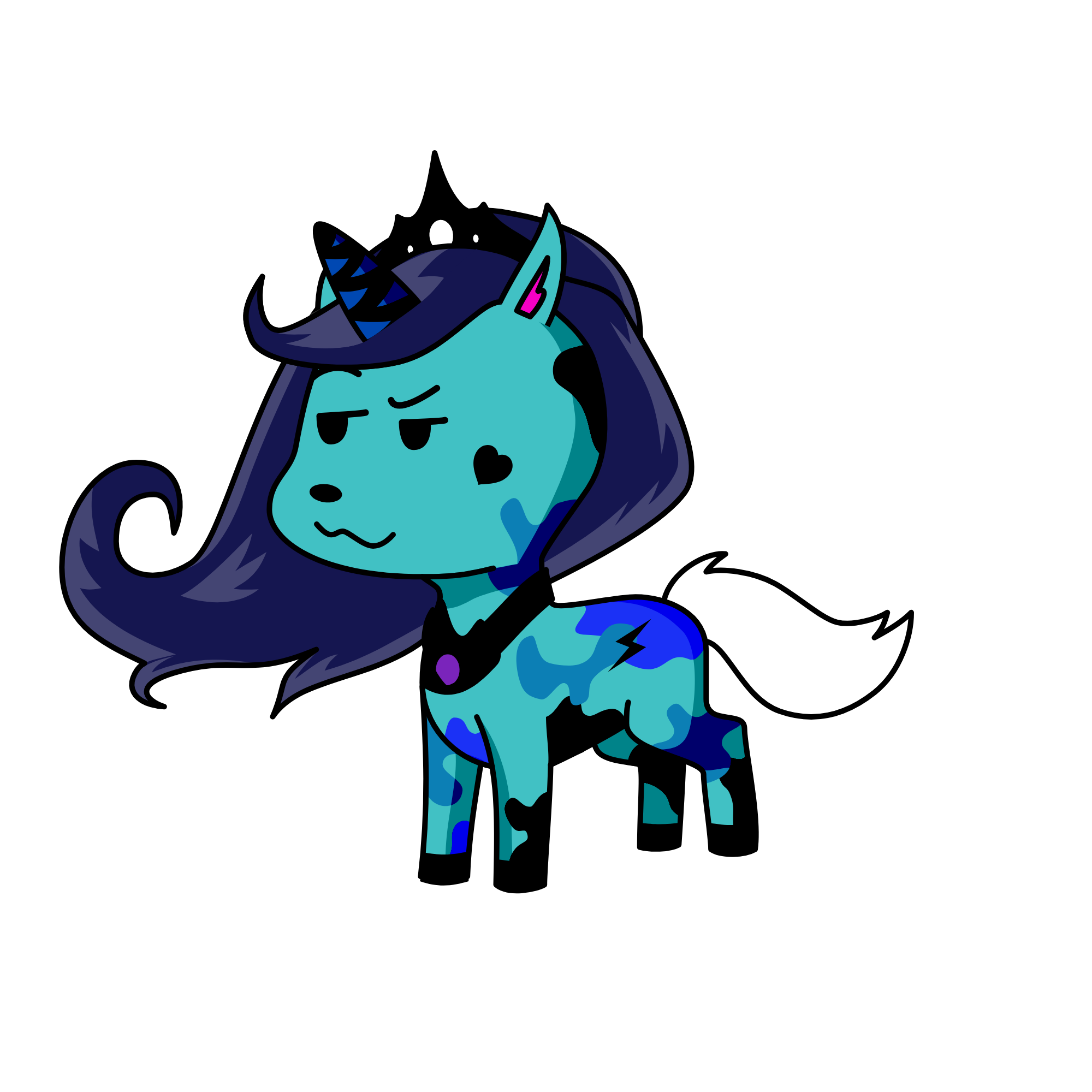 luna, the unicorn