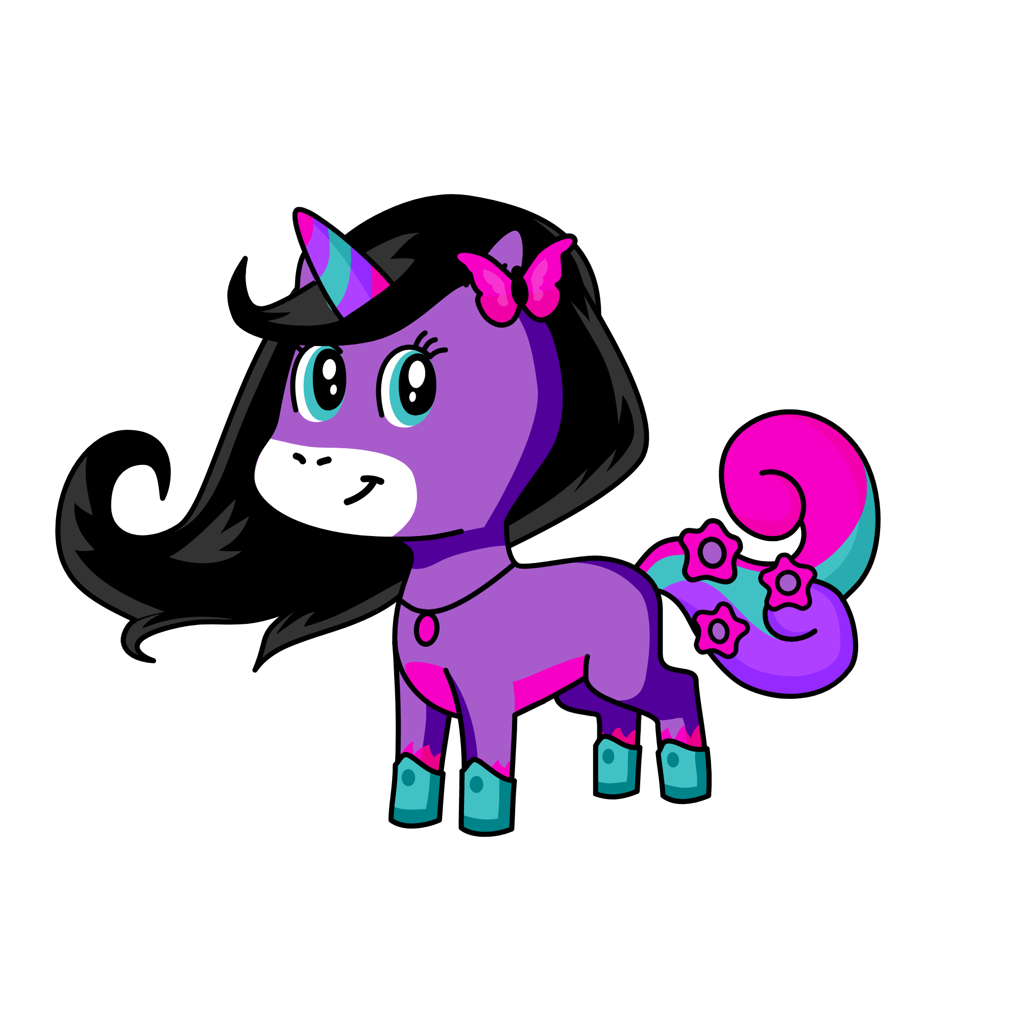 mel, the unicorn