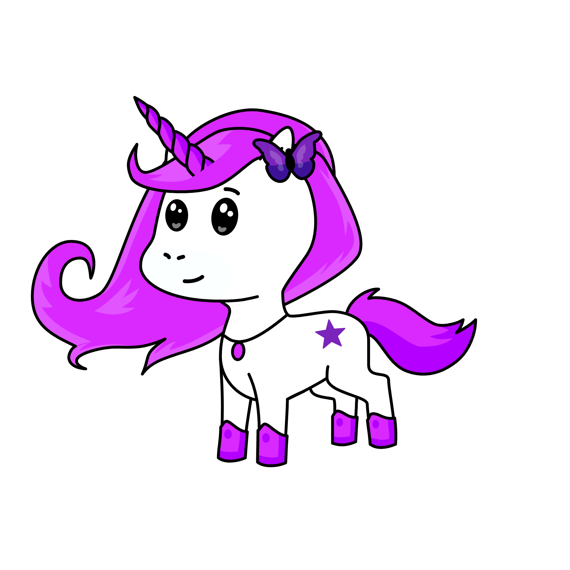 Anastasia, the unicorn