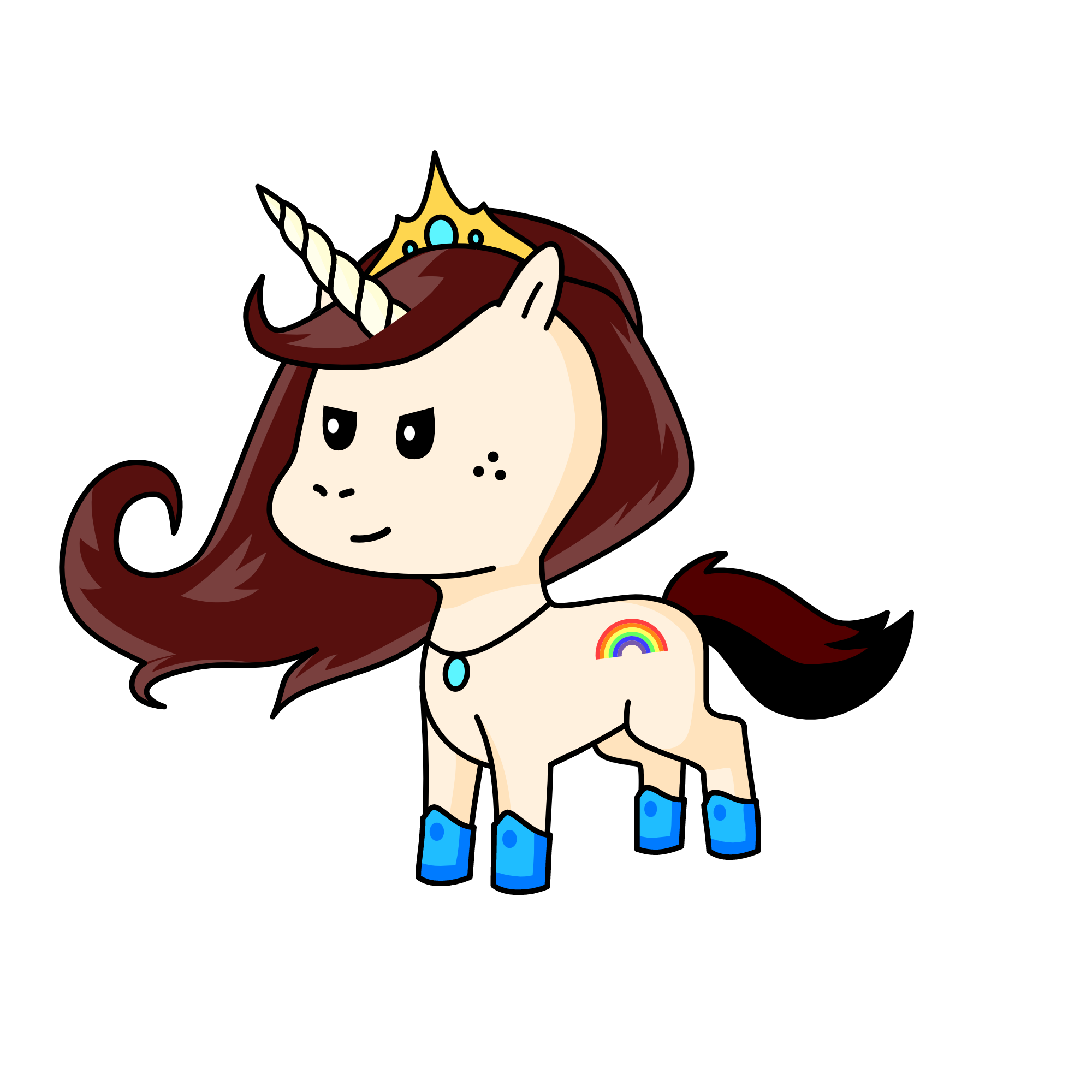 Neela The Adventurer, the unicorn
