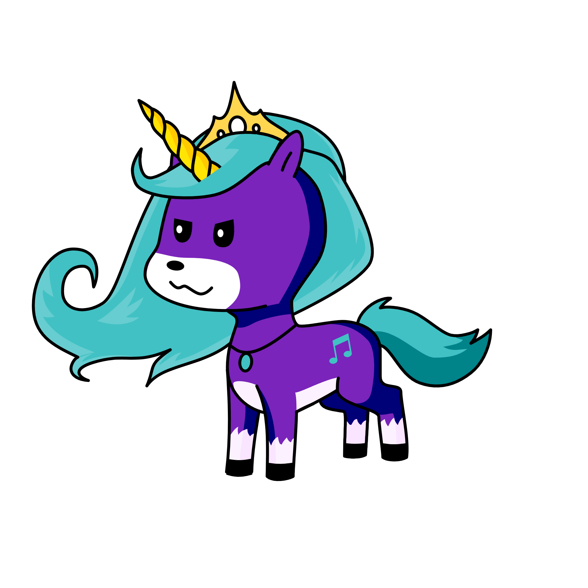 Aria why are you, the unicorn