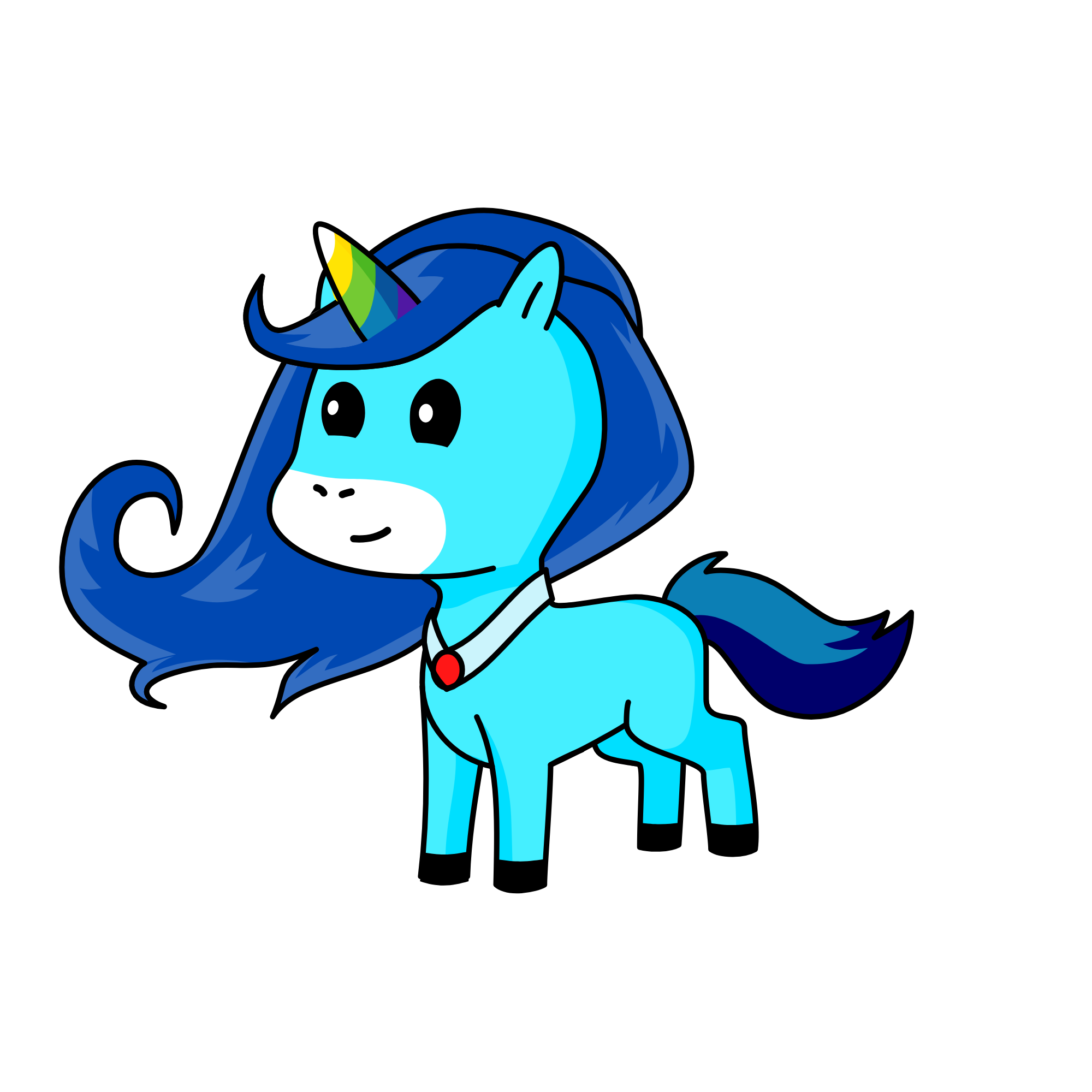 ICEY, the unicorn