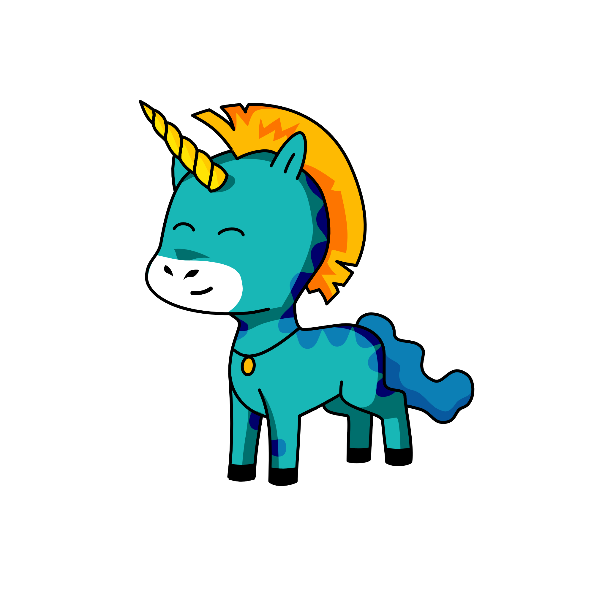 seapony, the unicorn