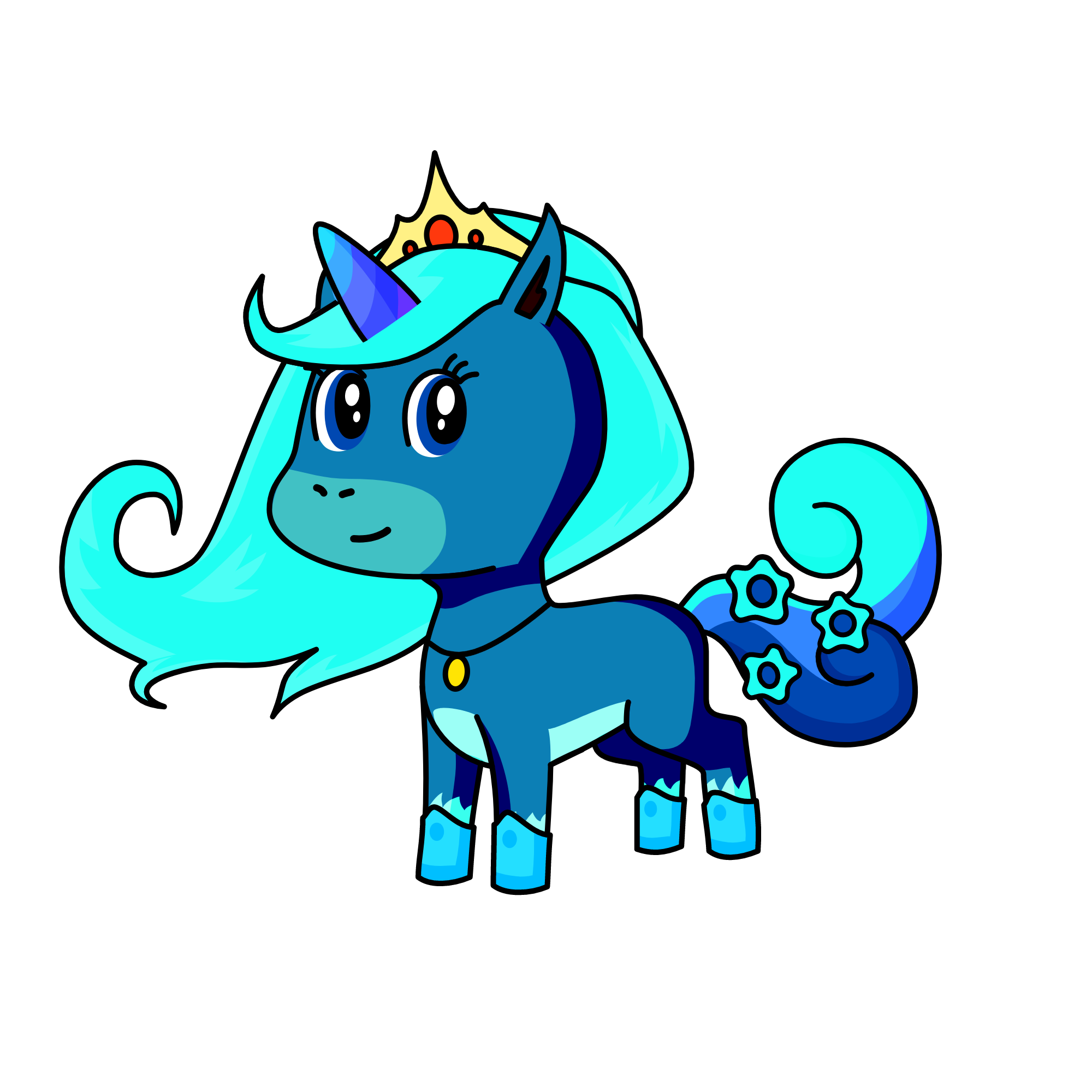 Seacorn, the unicorn