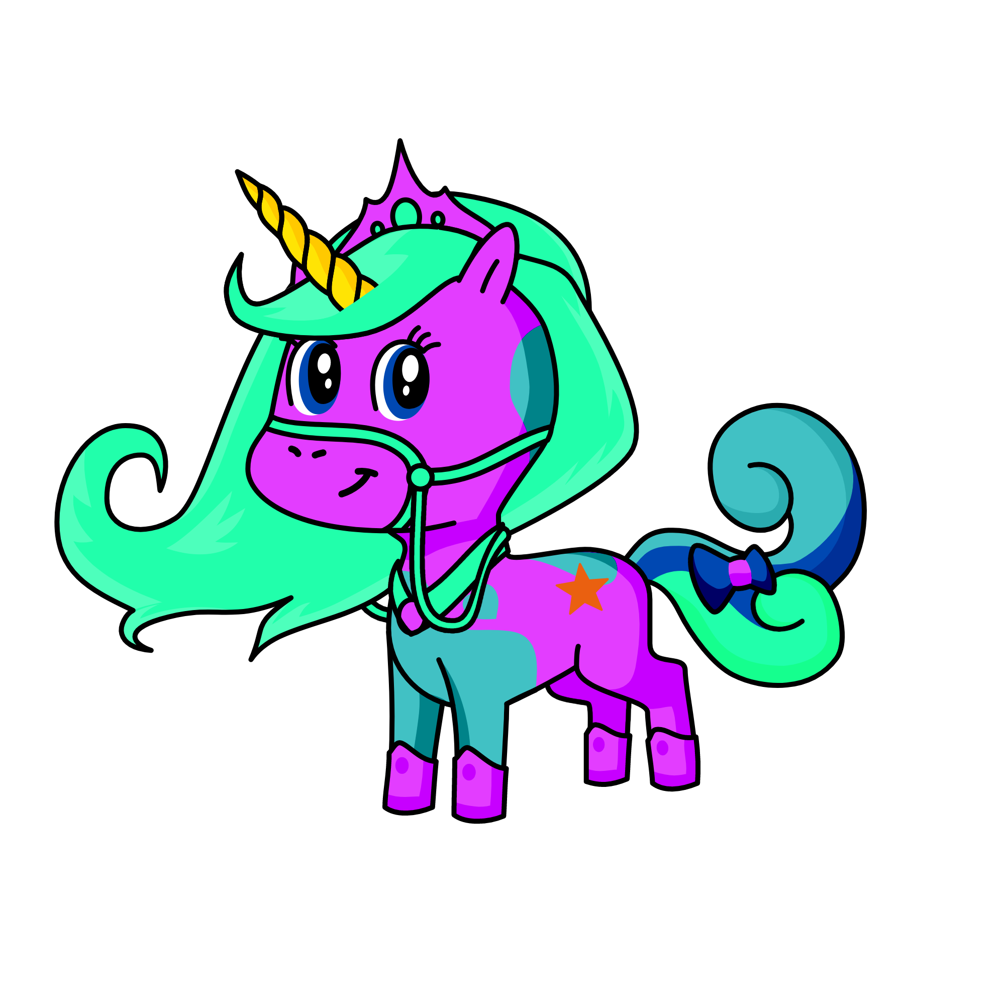 princess luna, the unicorn