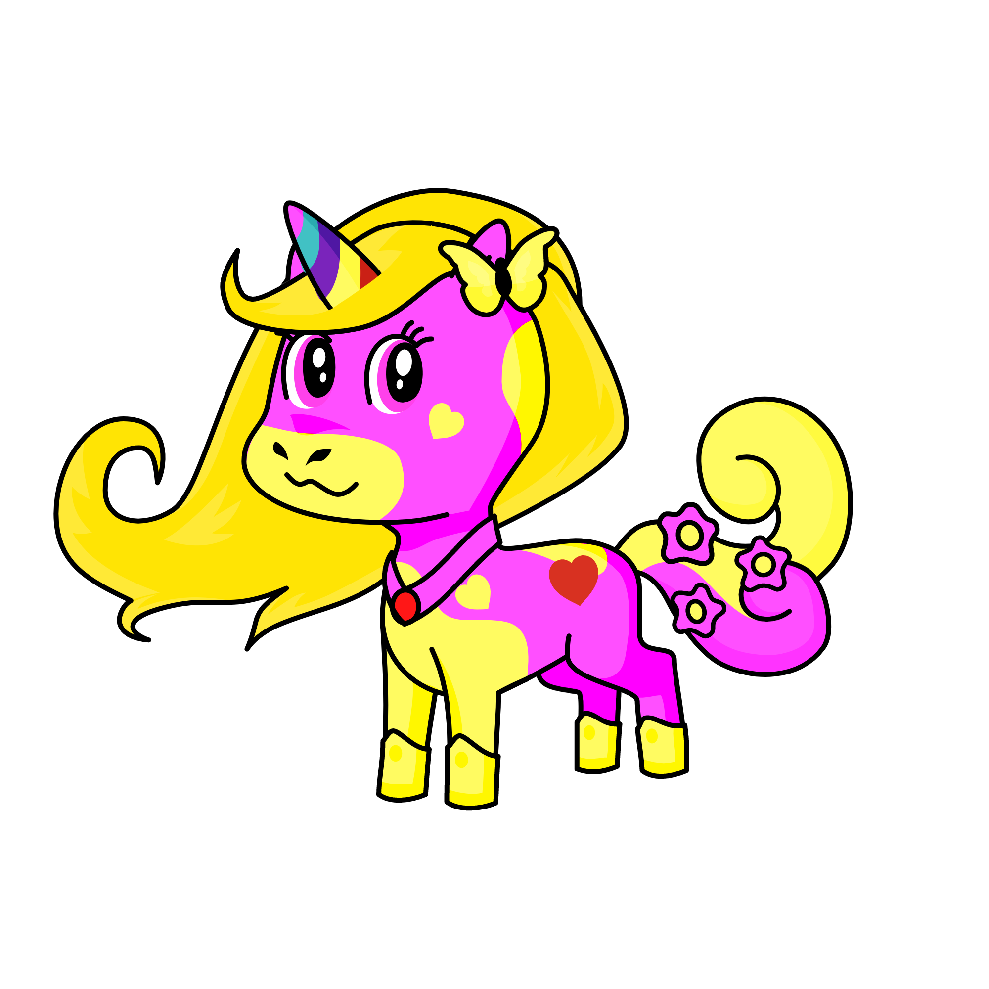 رمبوا, the unicorn