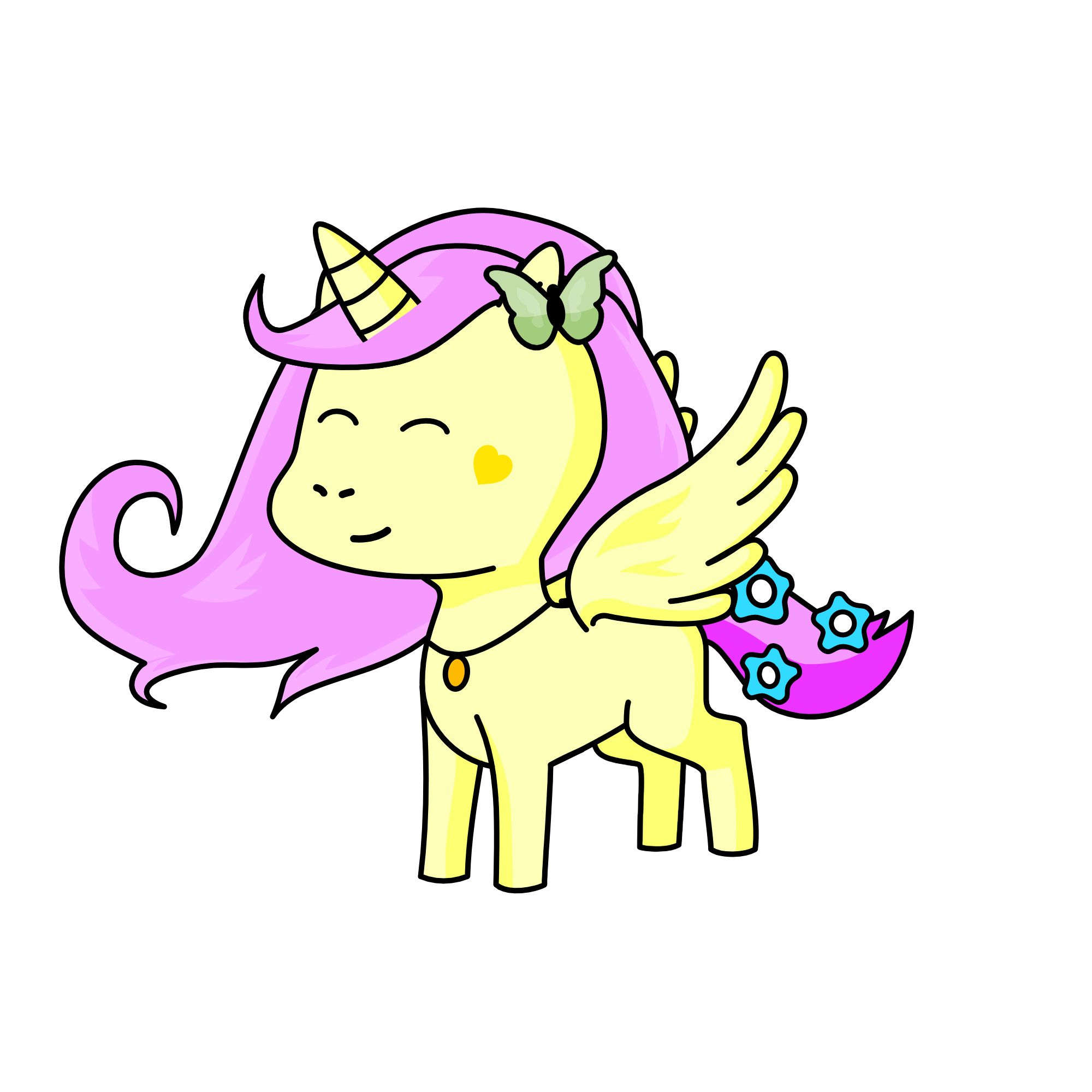 flutter shy, the unicorn