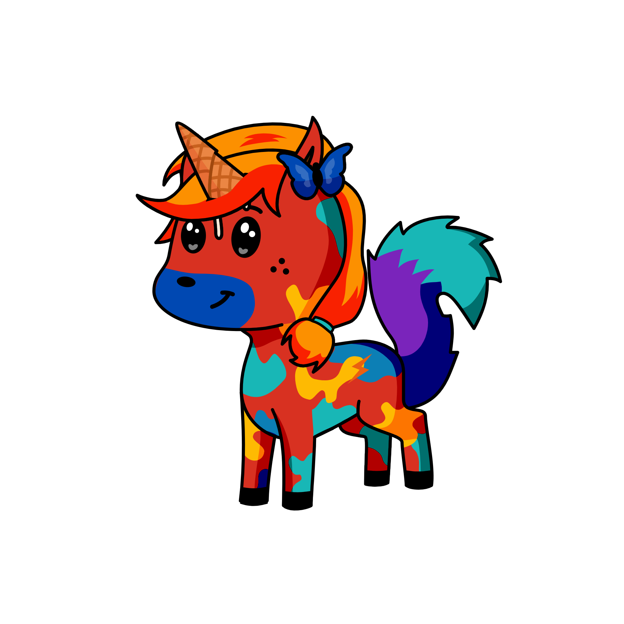 krfnaajmg, the unicorn