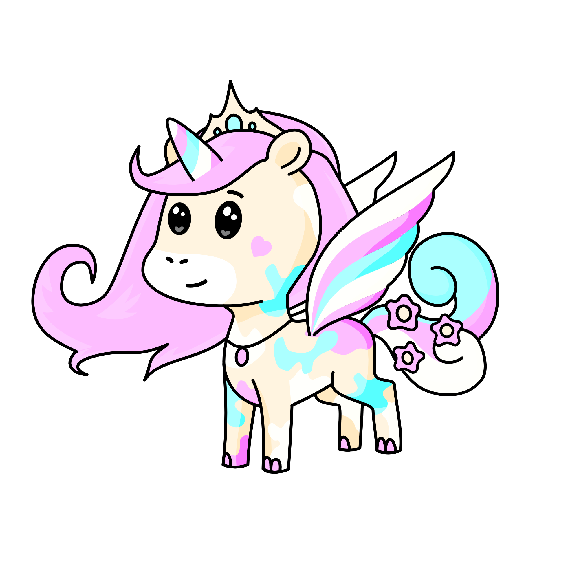 CUTIE, the unicorn