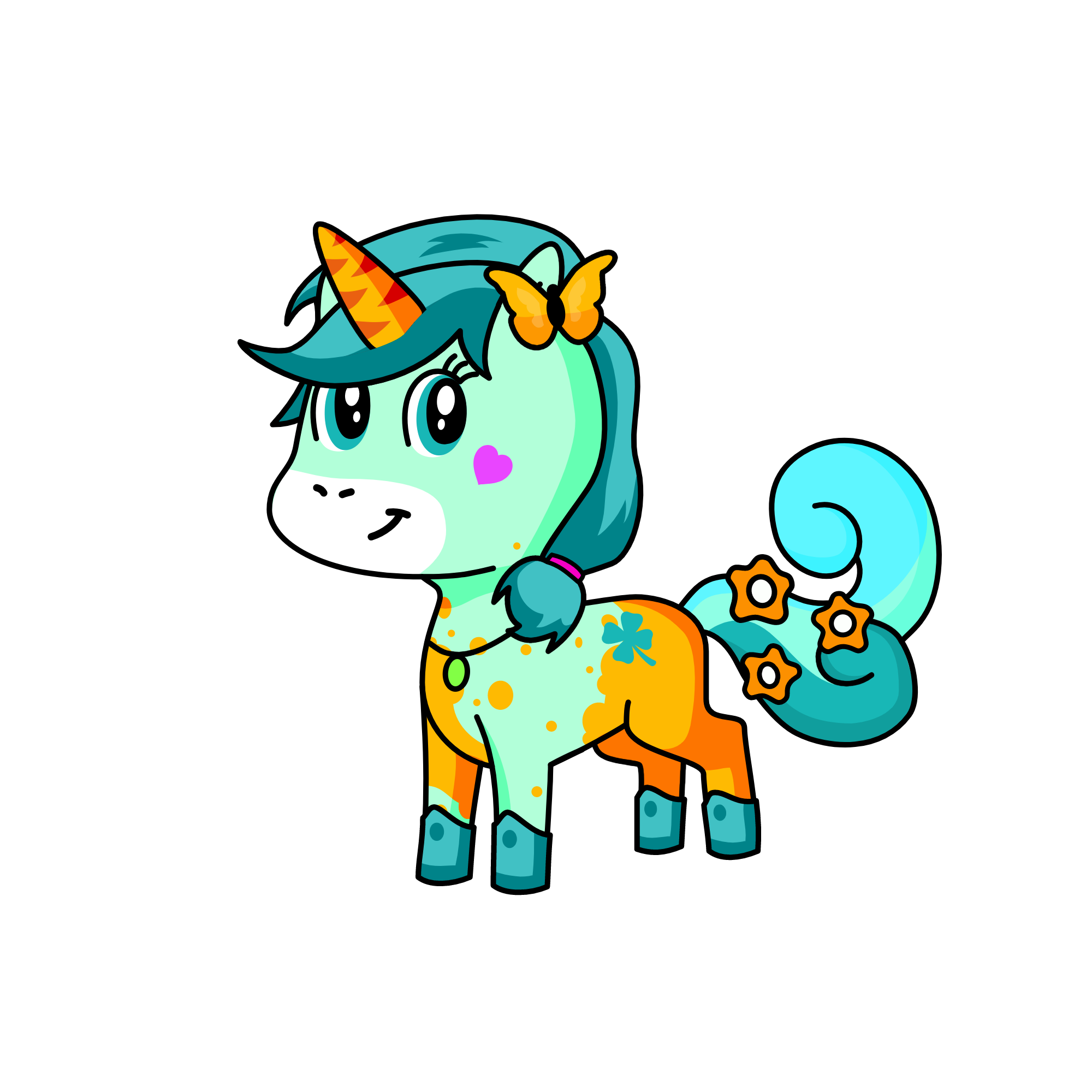 ليلي, the unicorn