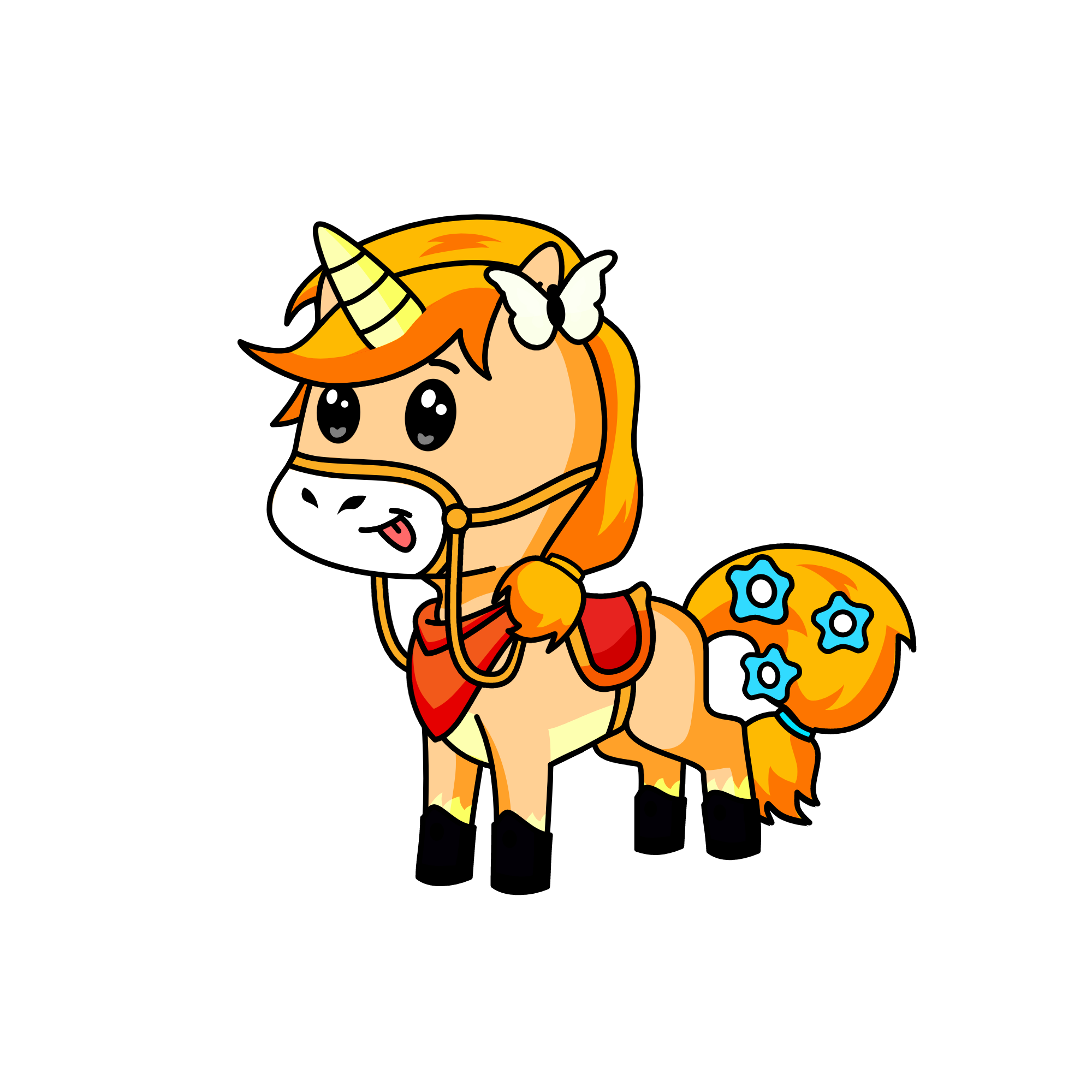 Hariya, the unicorn