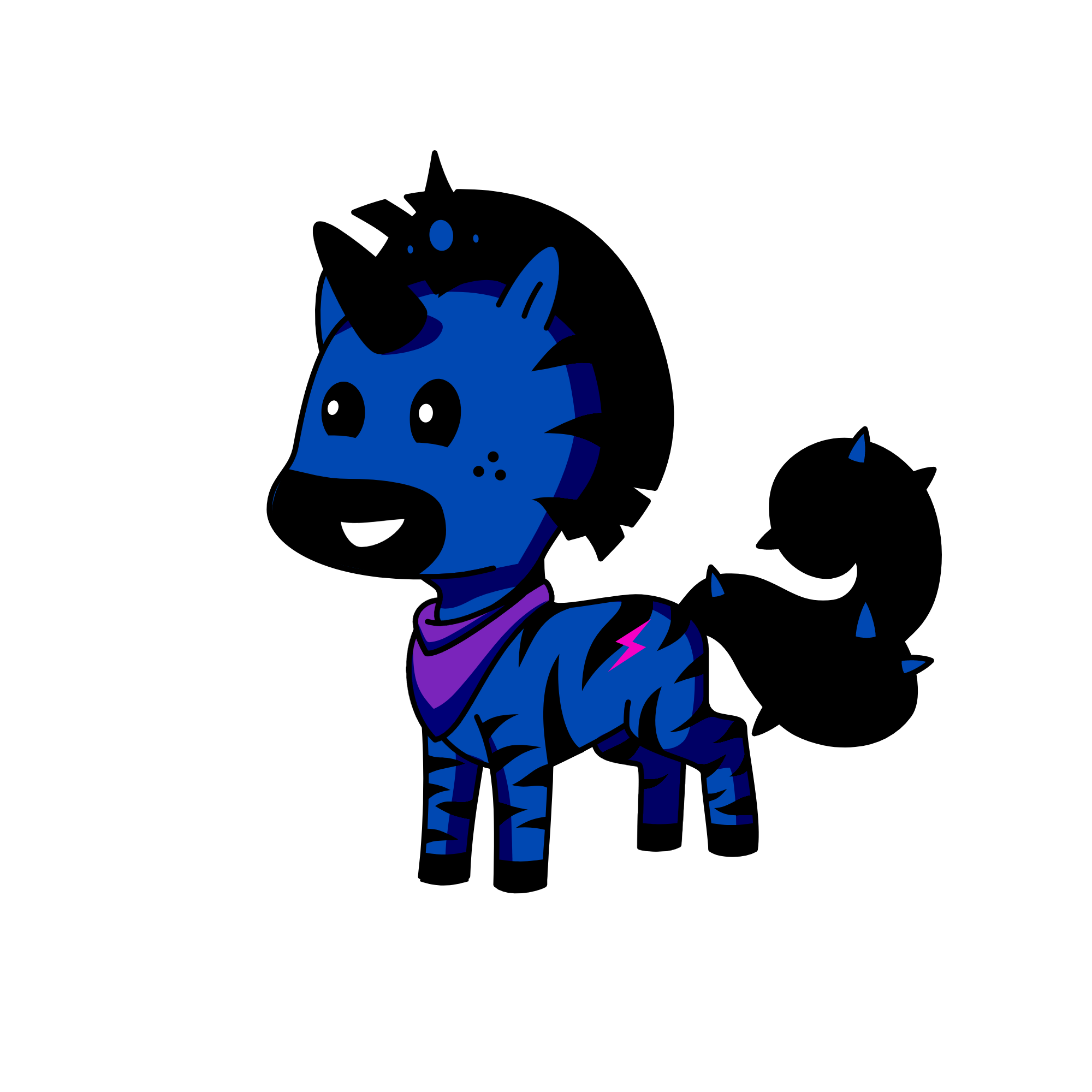 spike, the unicorn