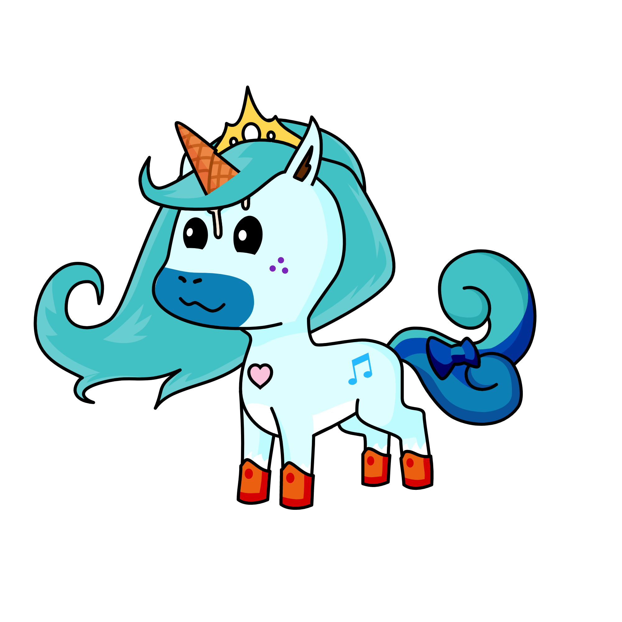 Music, the unicorn