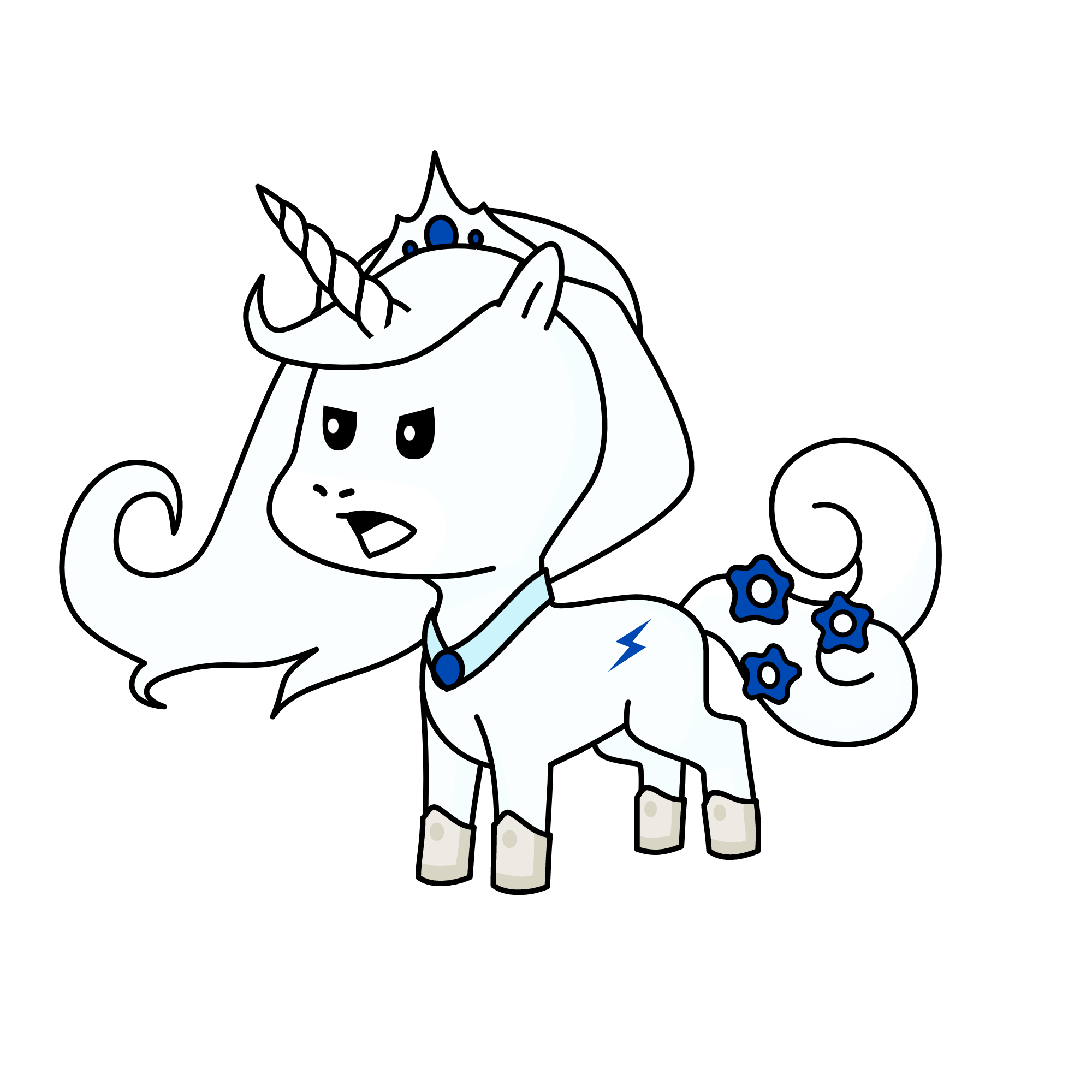 reina majesta, the unicorn